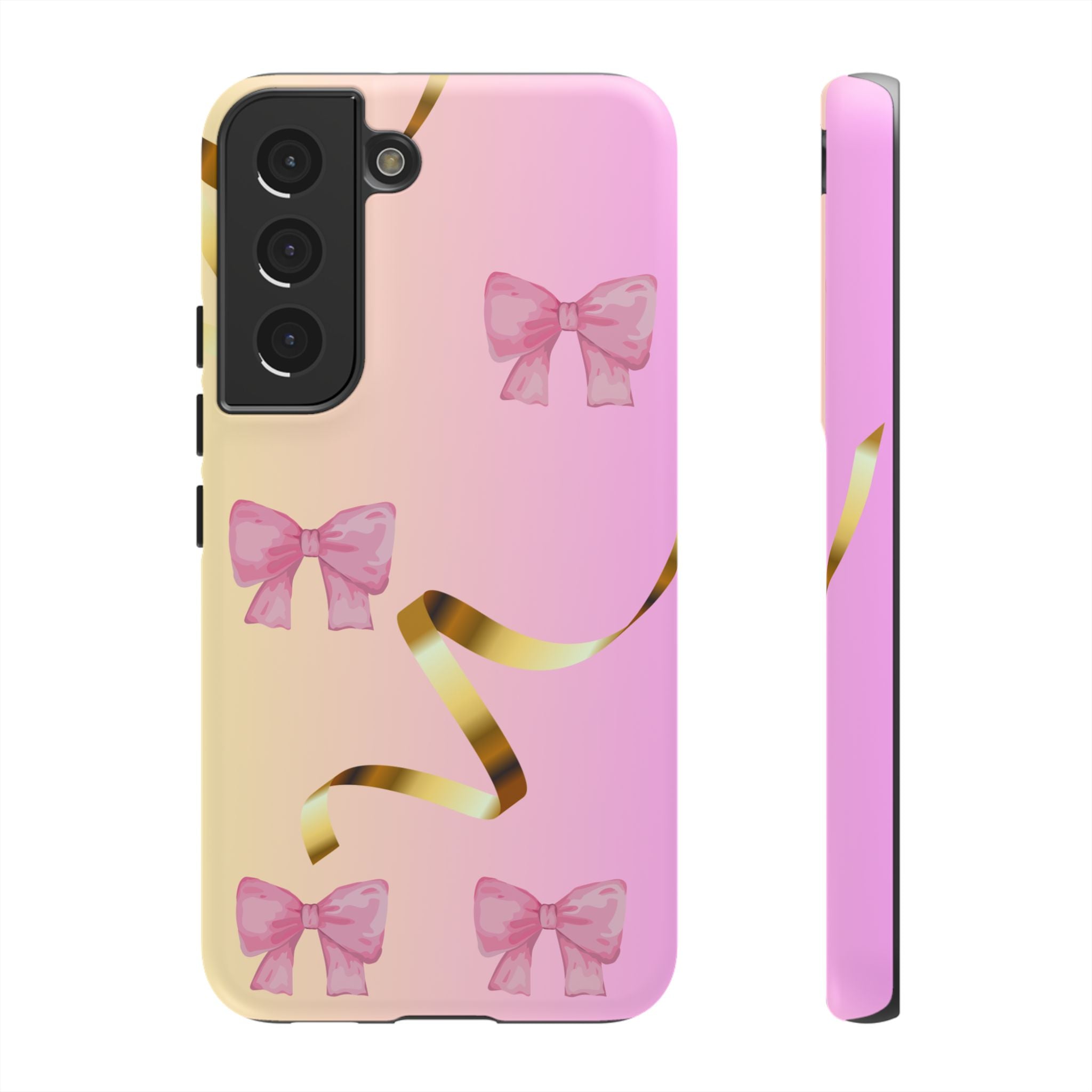 Pink Ribbon Phone Case for Iphone and Android