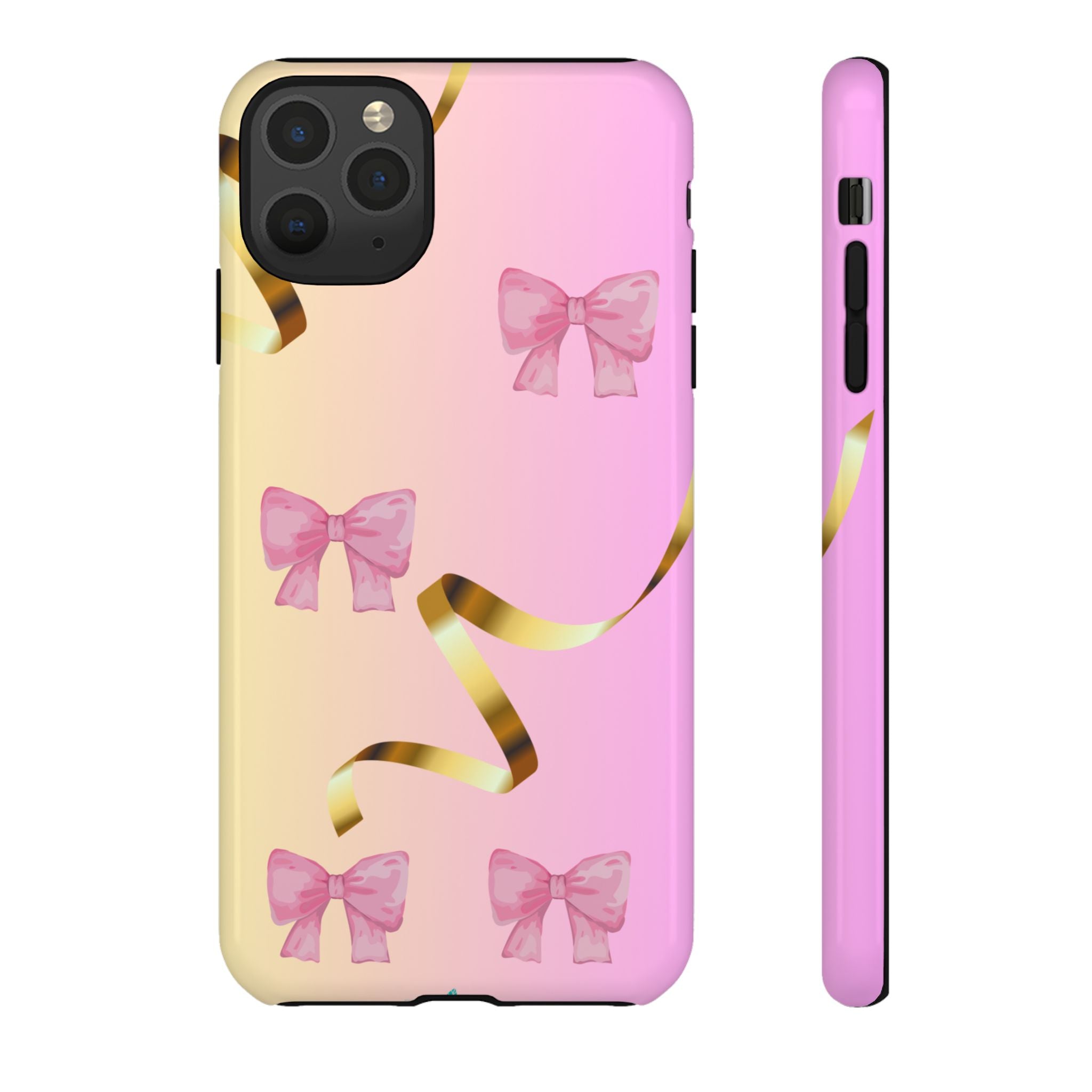 Pink Ribbon Phone Case for Iphone and Android