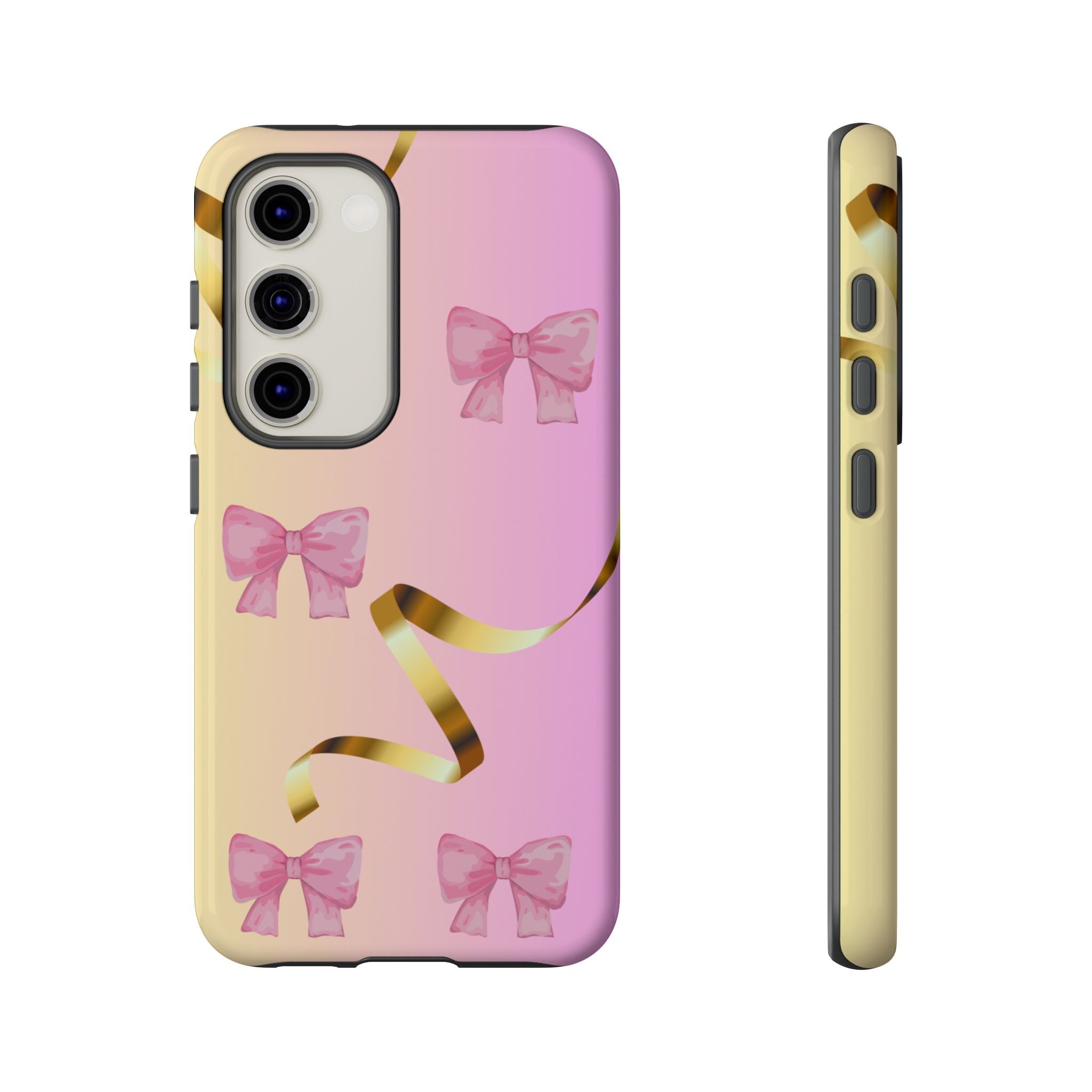 Pink Ribbon Phone Case for Iphone and Android
