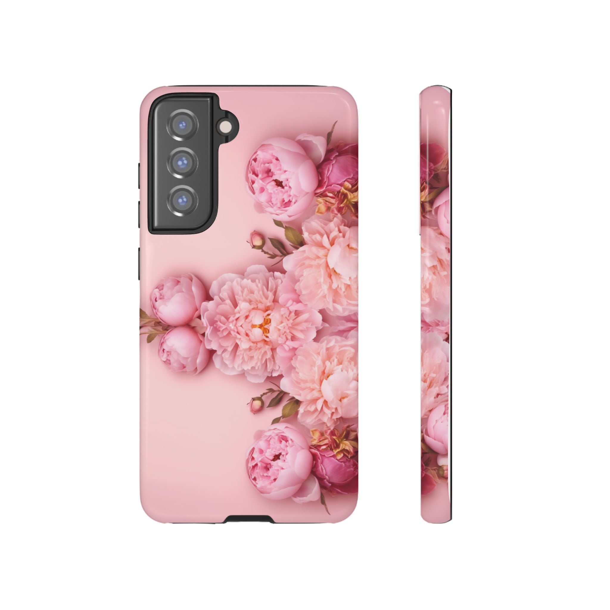 Pink Peony Phone Cases for Iphone and Android
