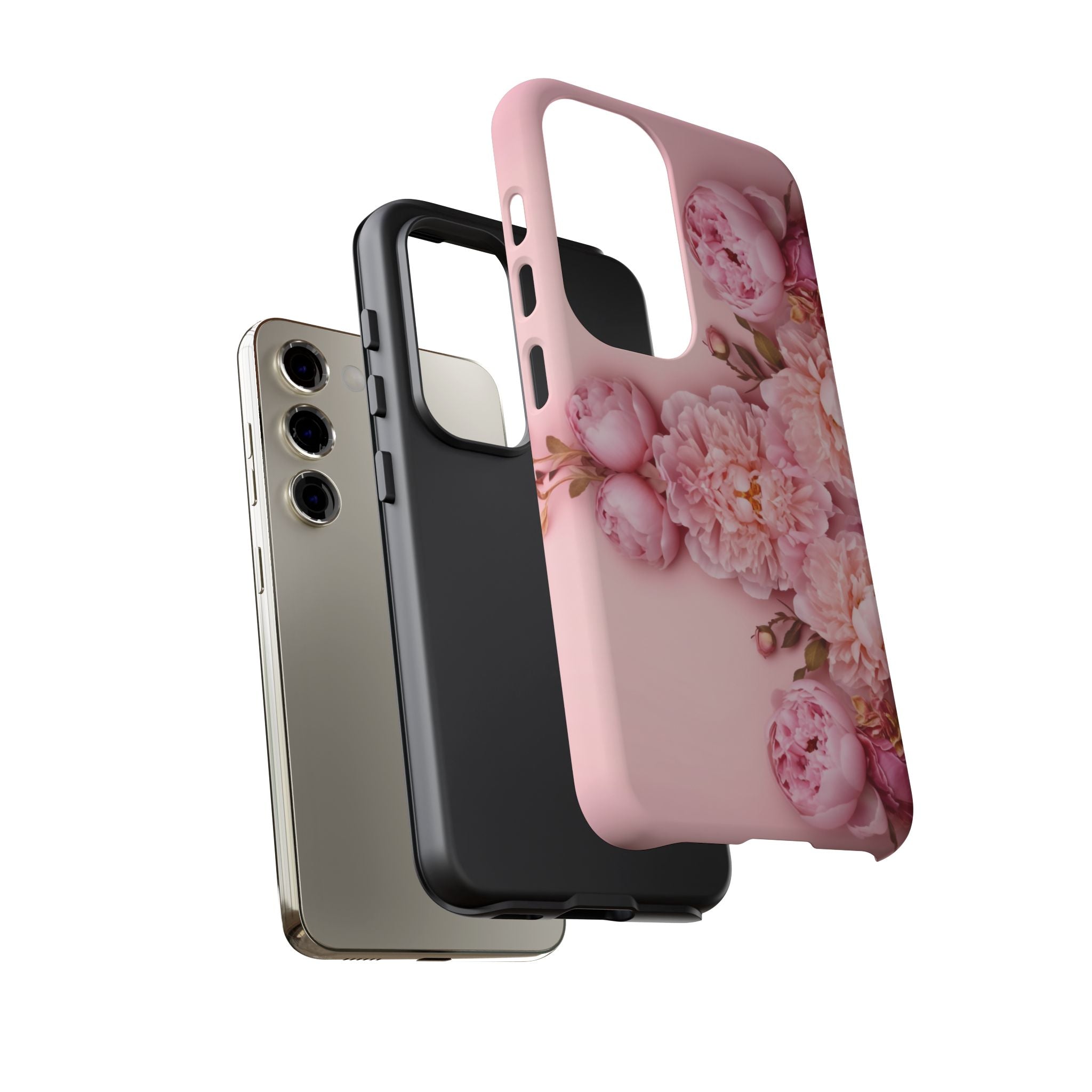 Pink Peony Phone Cases for Iphone and Android