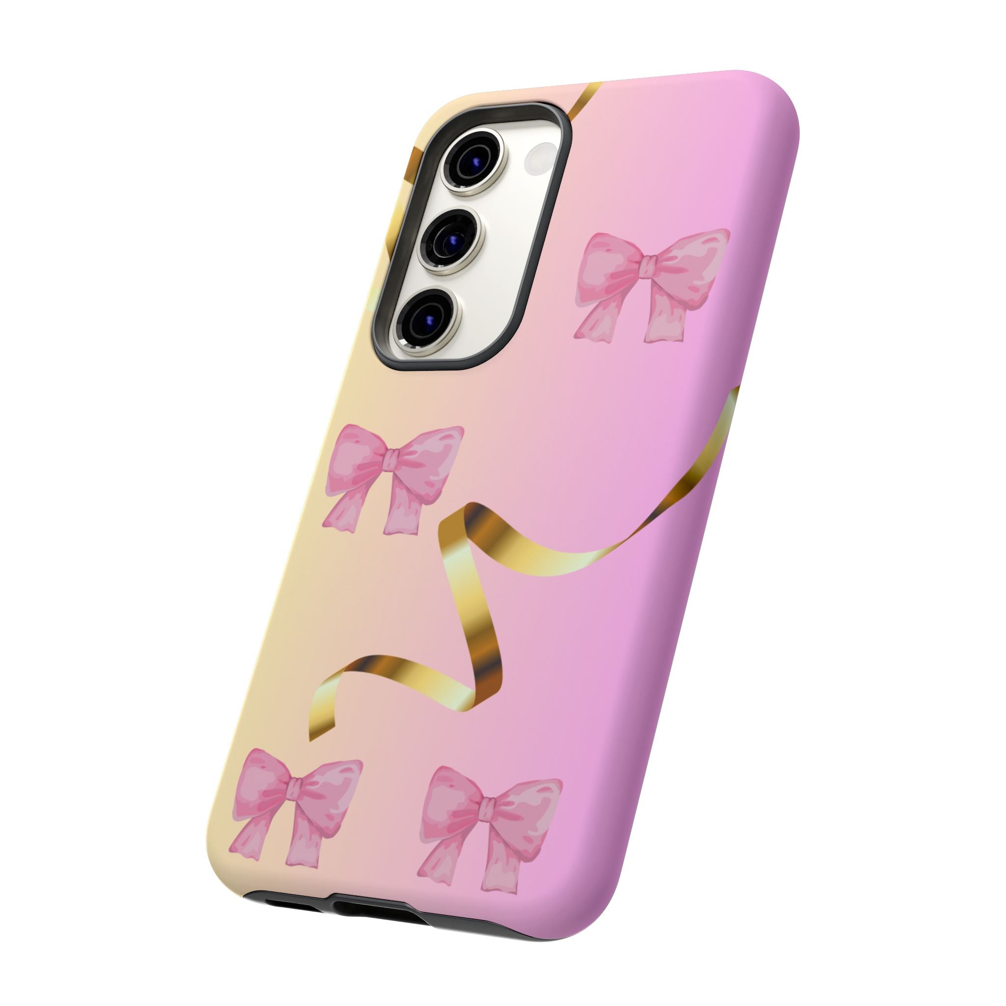 Pink Ribbon Phone Case for Iphone and Android
