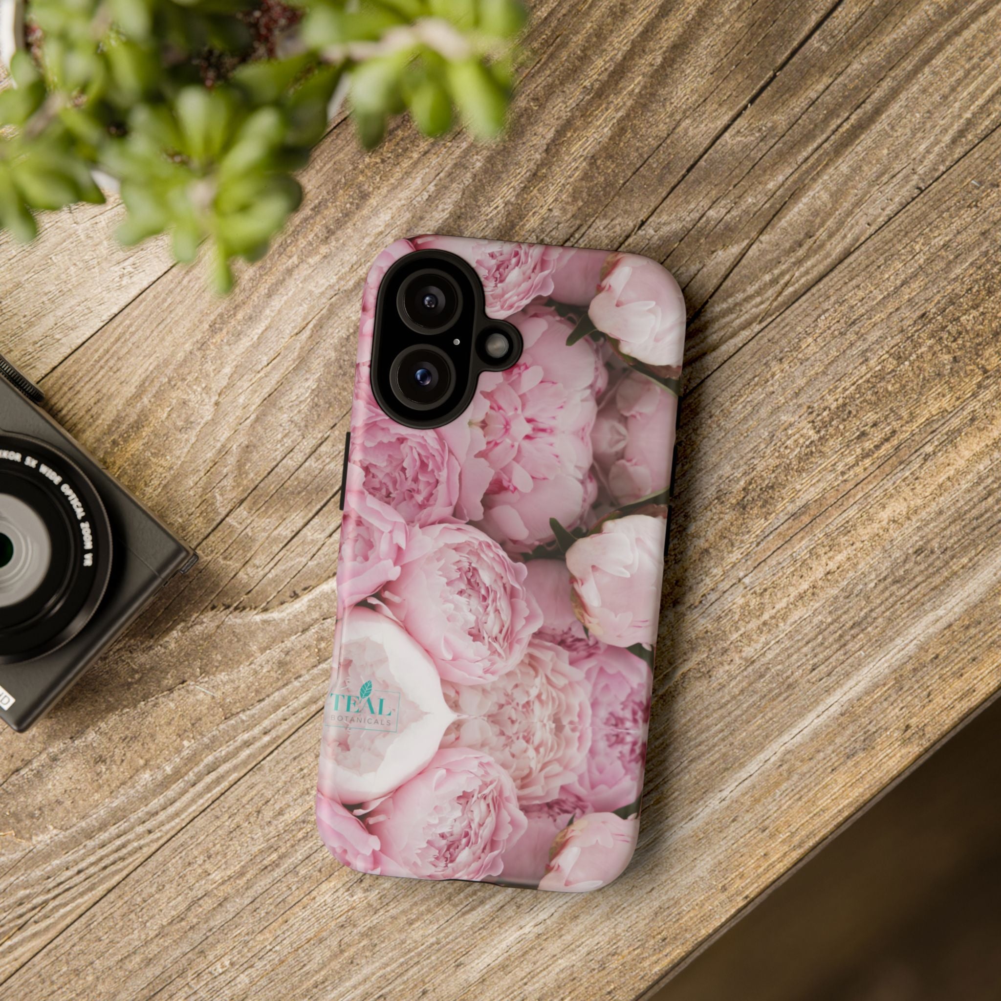 Pink Peonies Bouquet Phone Case Iphone and Android