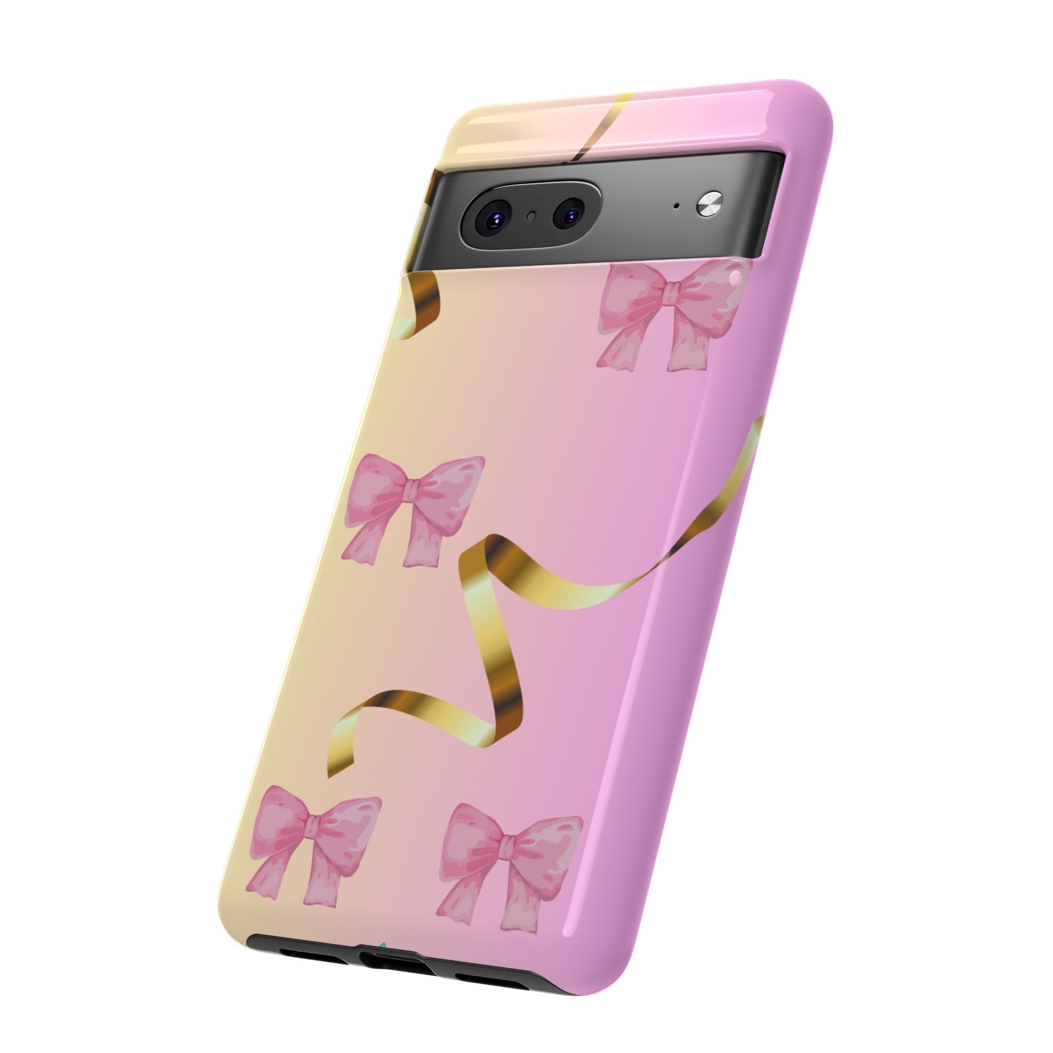 Pink Ribbon Phone Case for Iphone and Android