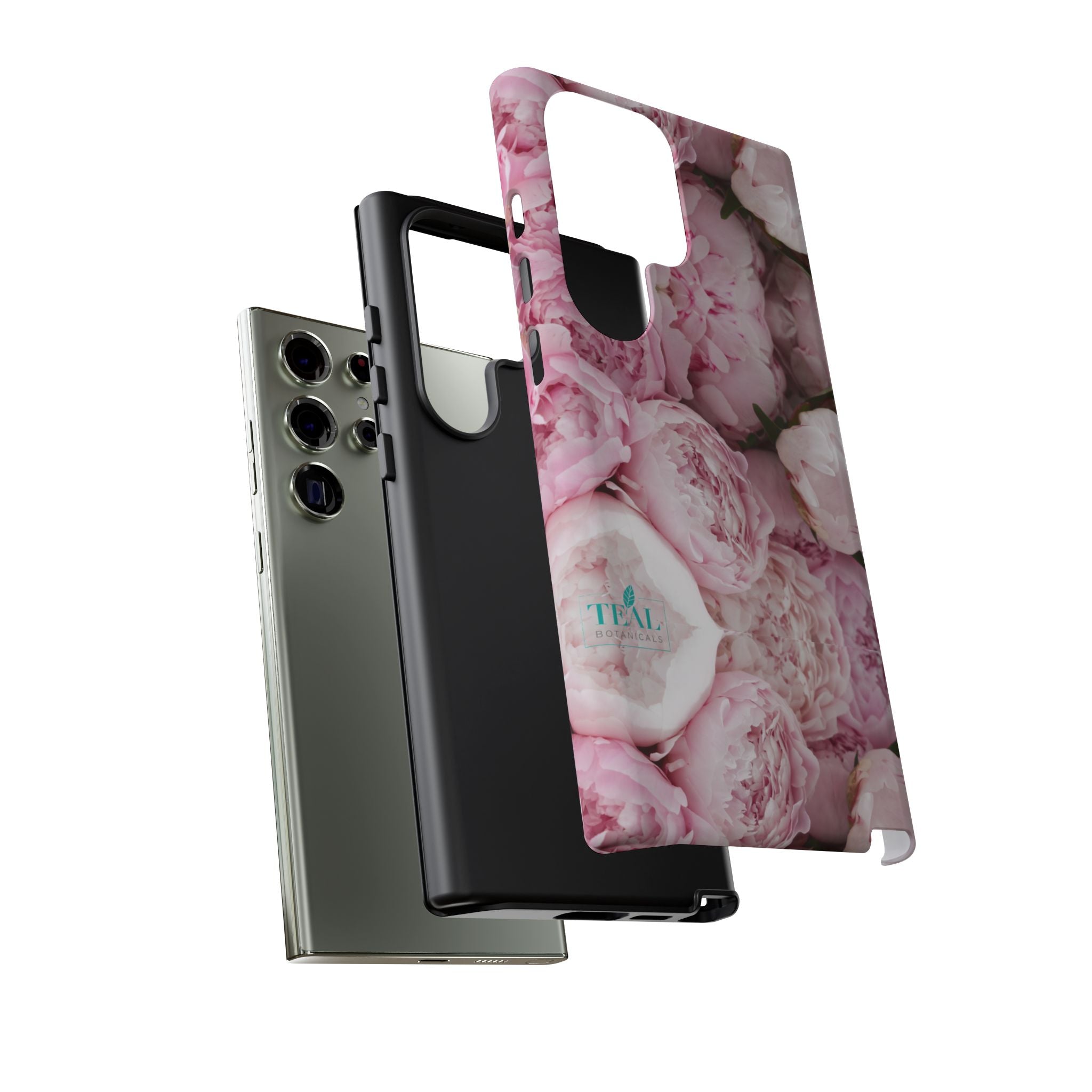 Pink Peonies Bouquet Phone Case Iphone and Android