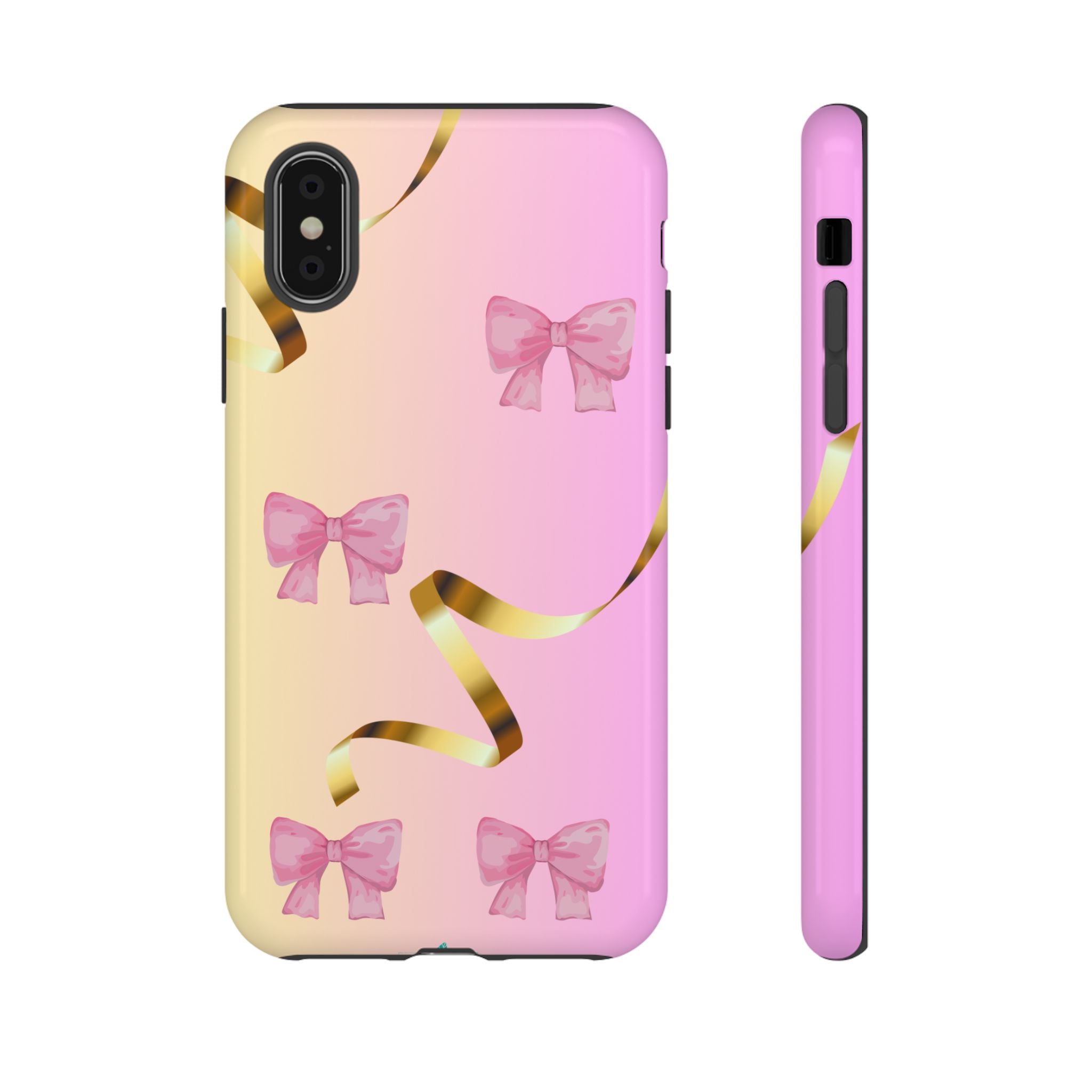 Pink Ribbon Phone Case for Iphone and Android