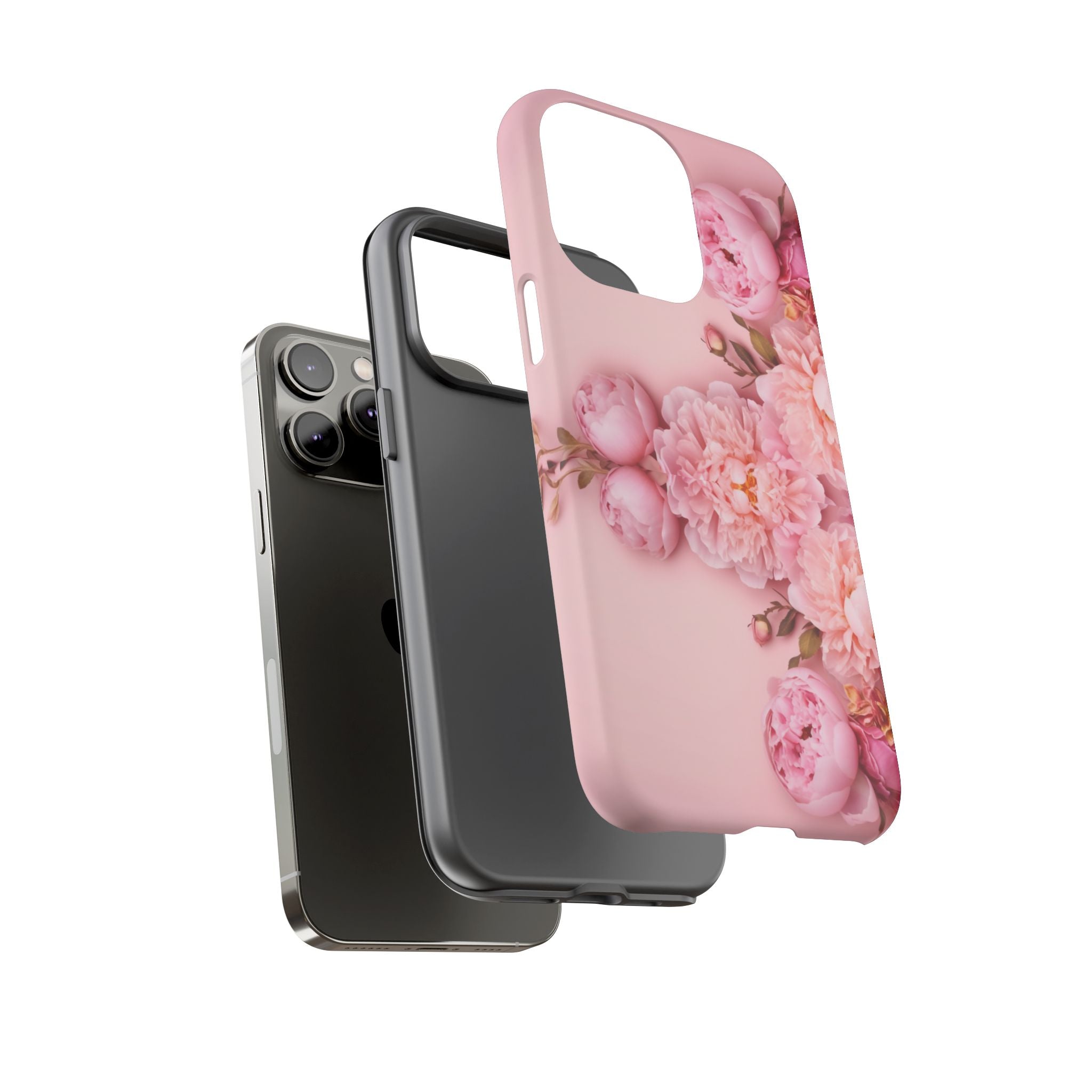 Pink Peony Phone Cases for Iphone and Android