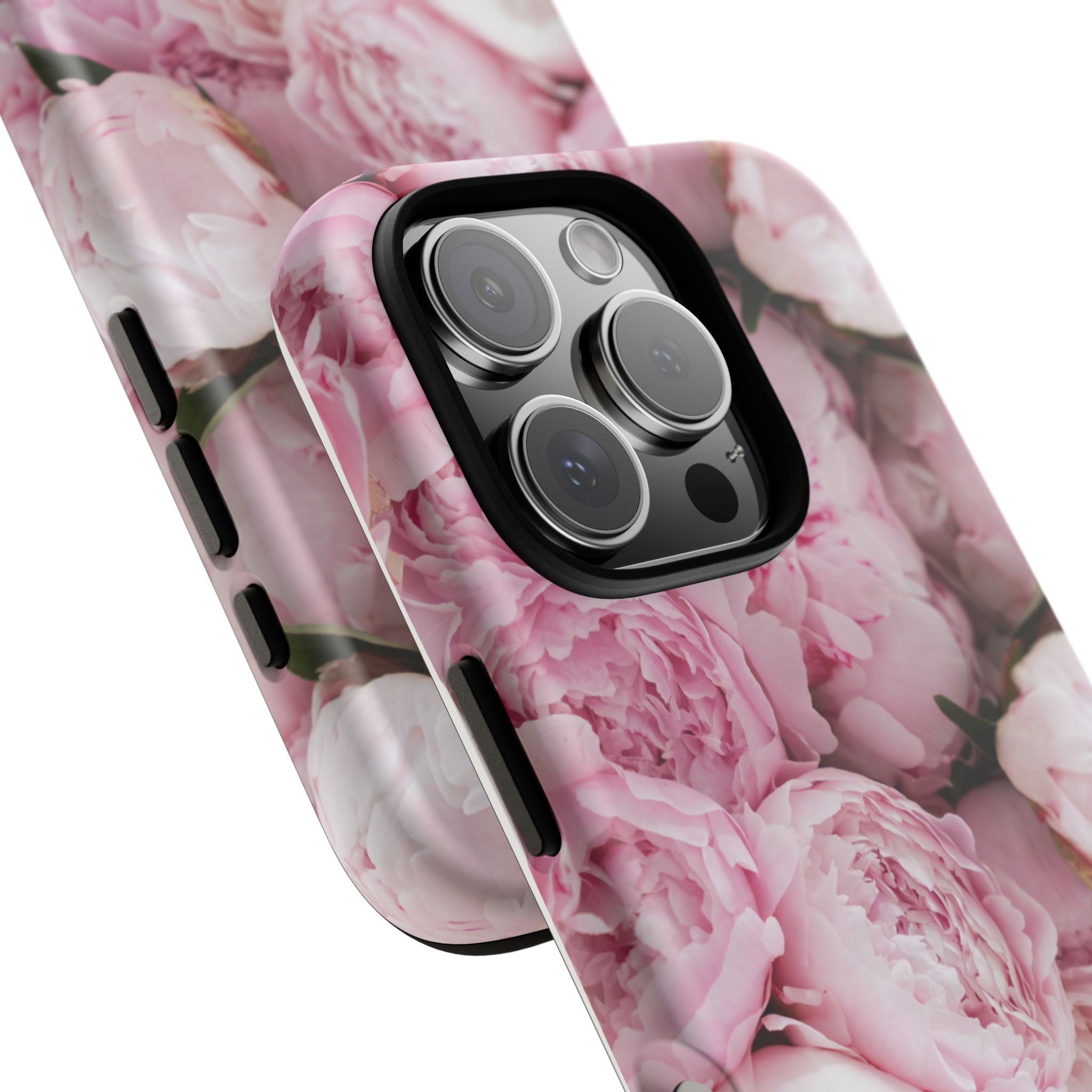 Pink Peonies Bouquet Phone Case Iphone and Android