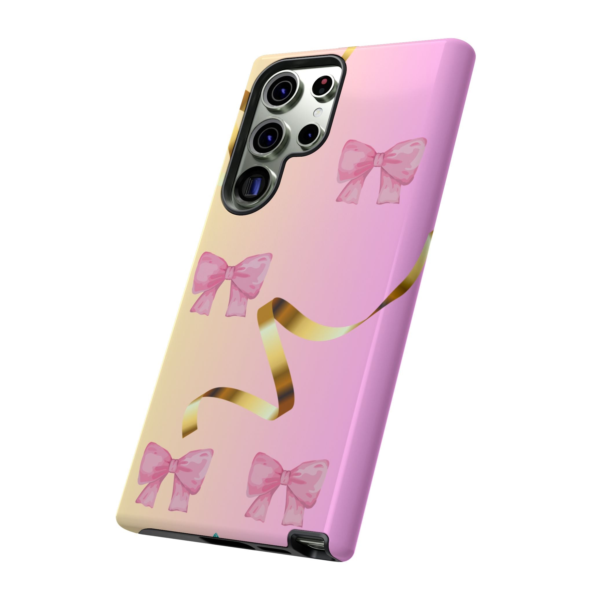 Pink Ribbon Phone Case for Iphone and Android