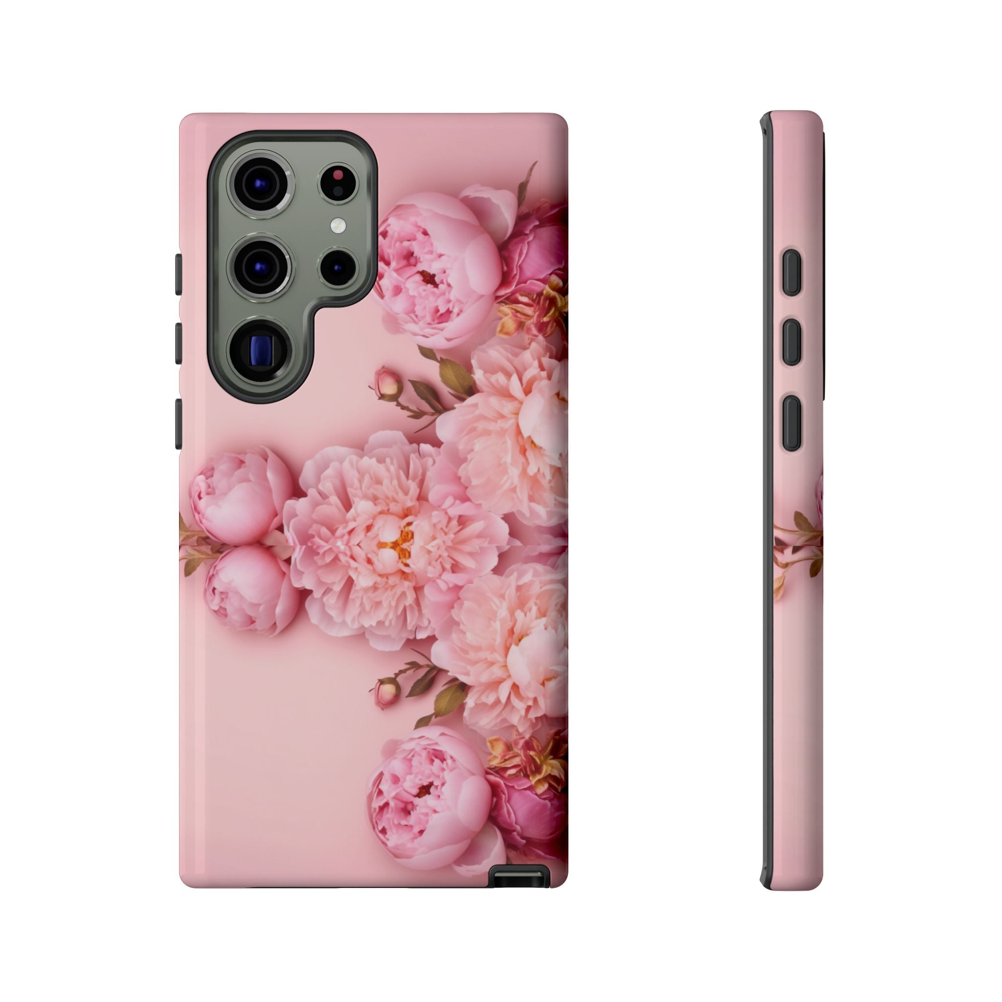 Pink Peony Phone Cases for Iphone and Android