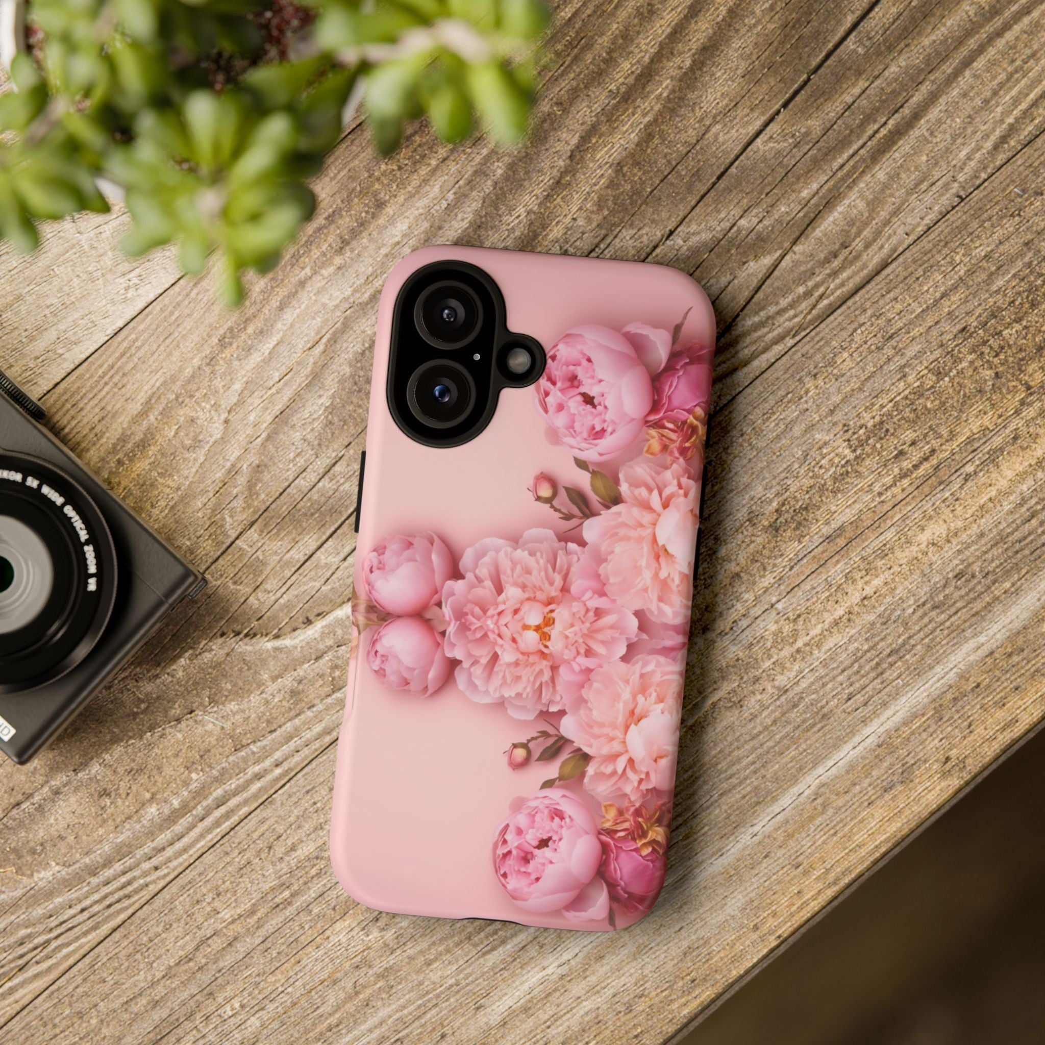 Pink Peony Phone Cases for Iphone and Android
