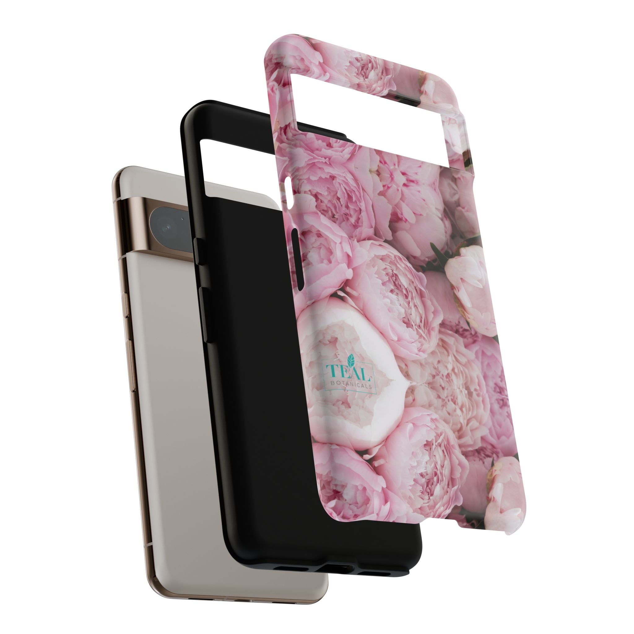 Pink Peonies Bouquet Phone Case Iphone and Android