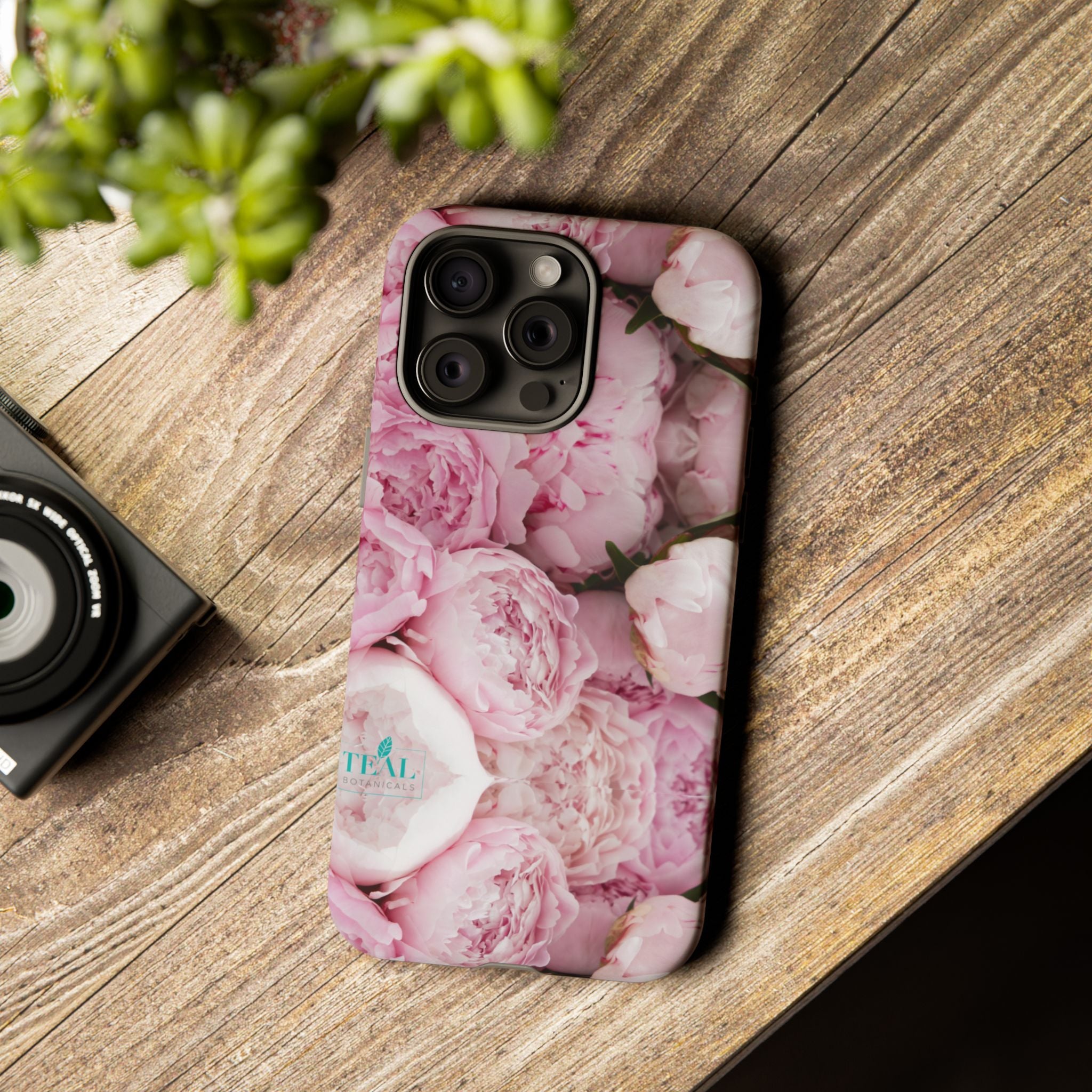 Pink Peonies Bouquet Phone Case Iphone and Android