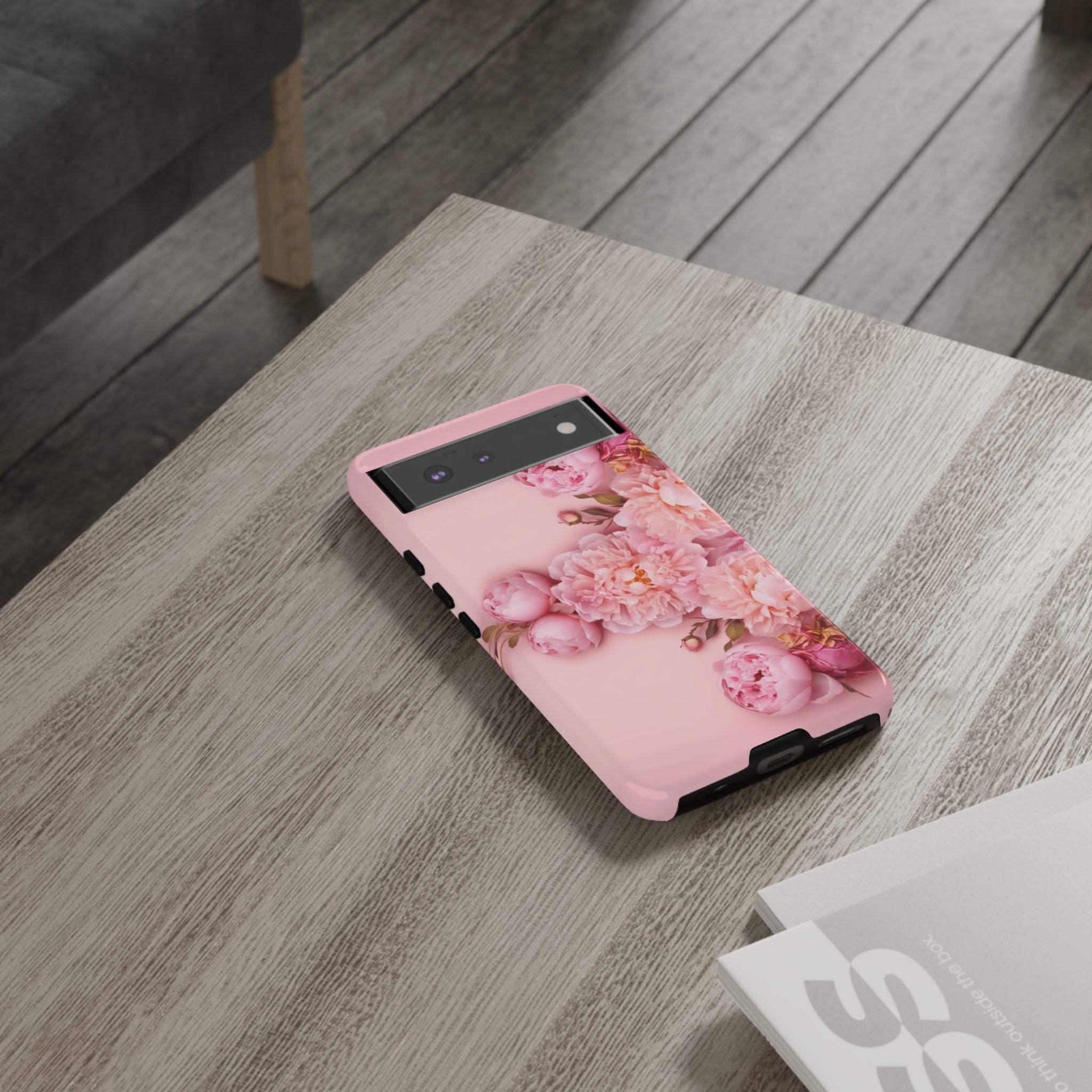 Pink Peony Phone Cases for Iphone and Android