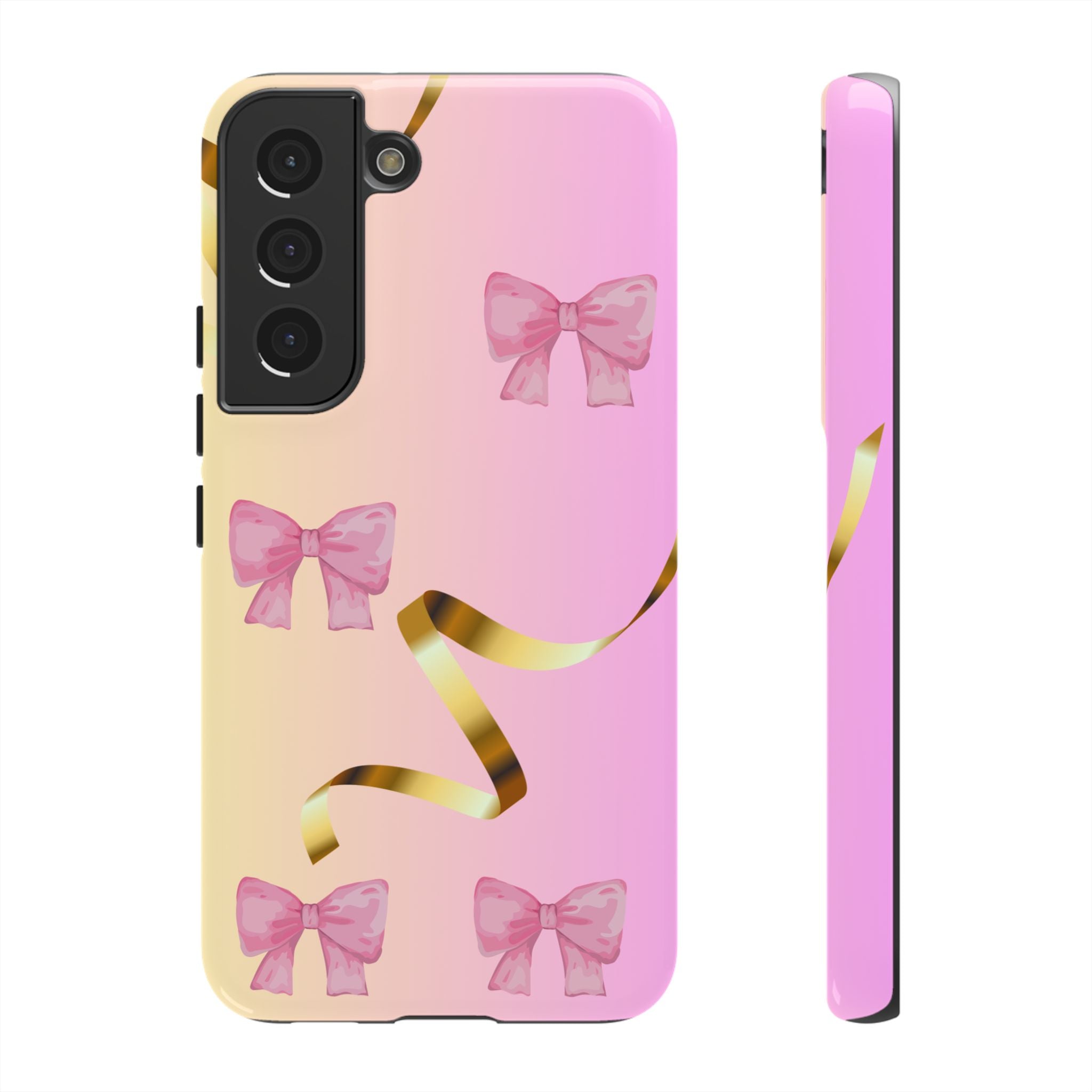 Pink Ribbon Phone Case for Iphone and Android
