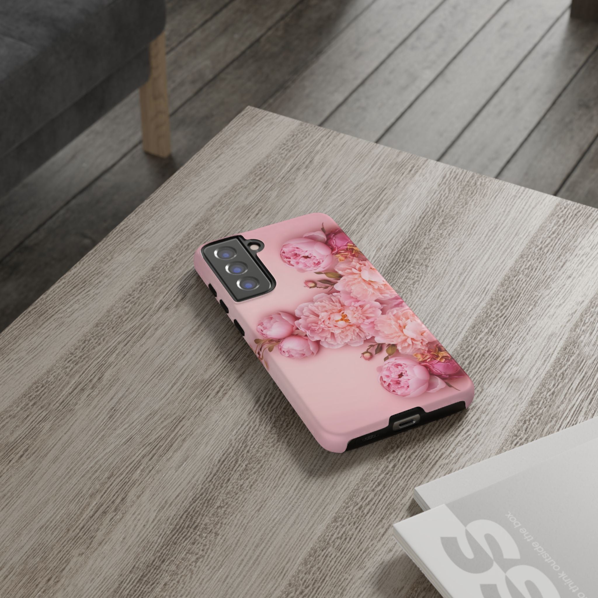 Pink Peony Phone Cases for Iphone and Android