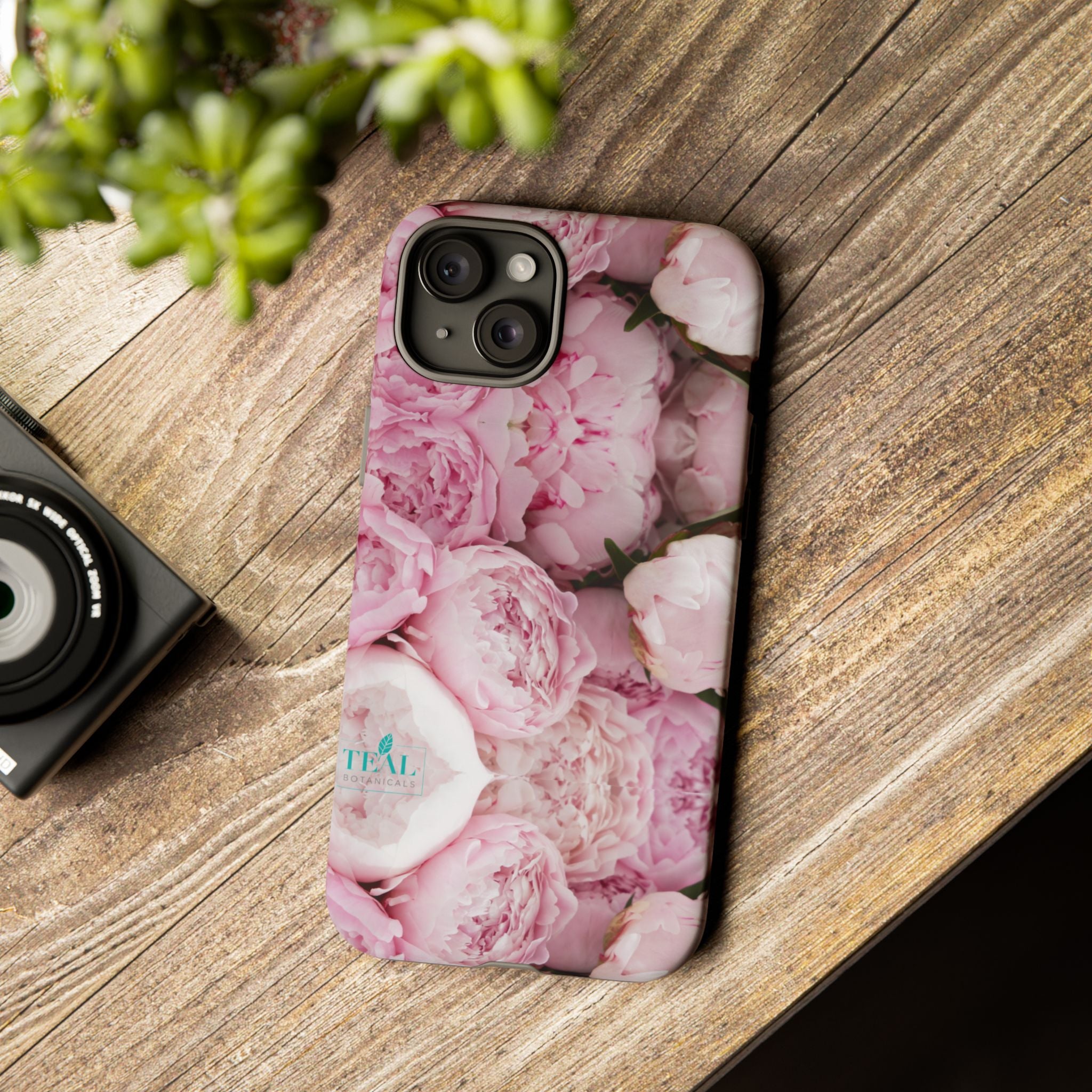 Pink Peonies Bouquet Phone Case Iphone and Android