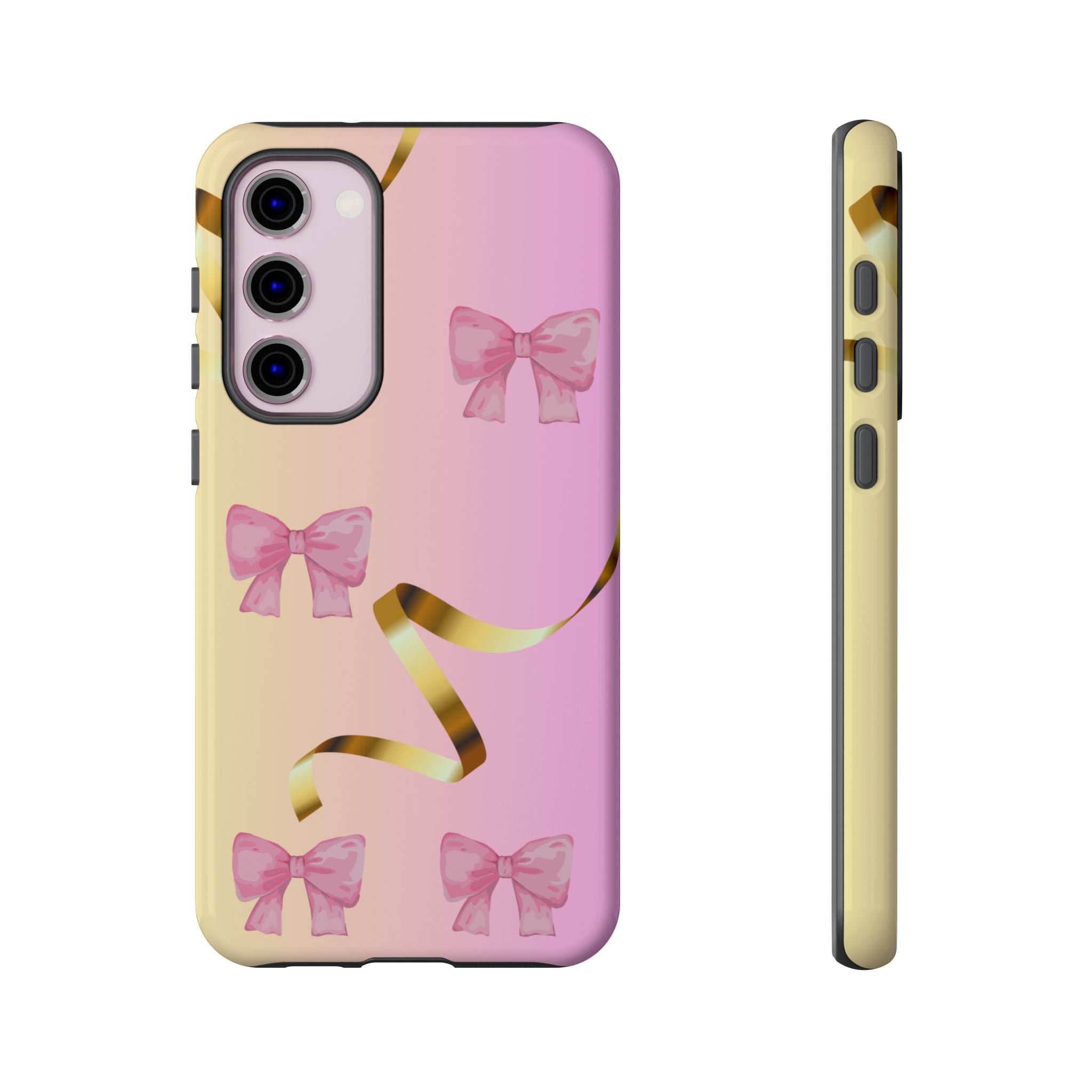 Pink Ribbon Phone Case for Iphone and Android