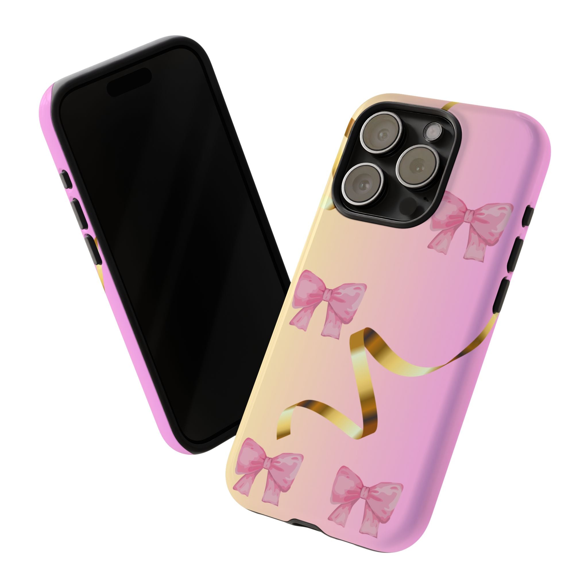 Pink Ribbon Phone Case for Iphone and Android