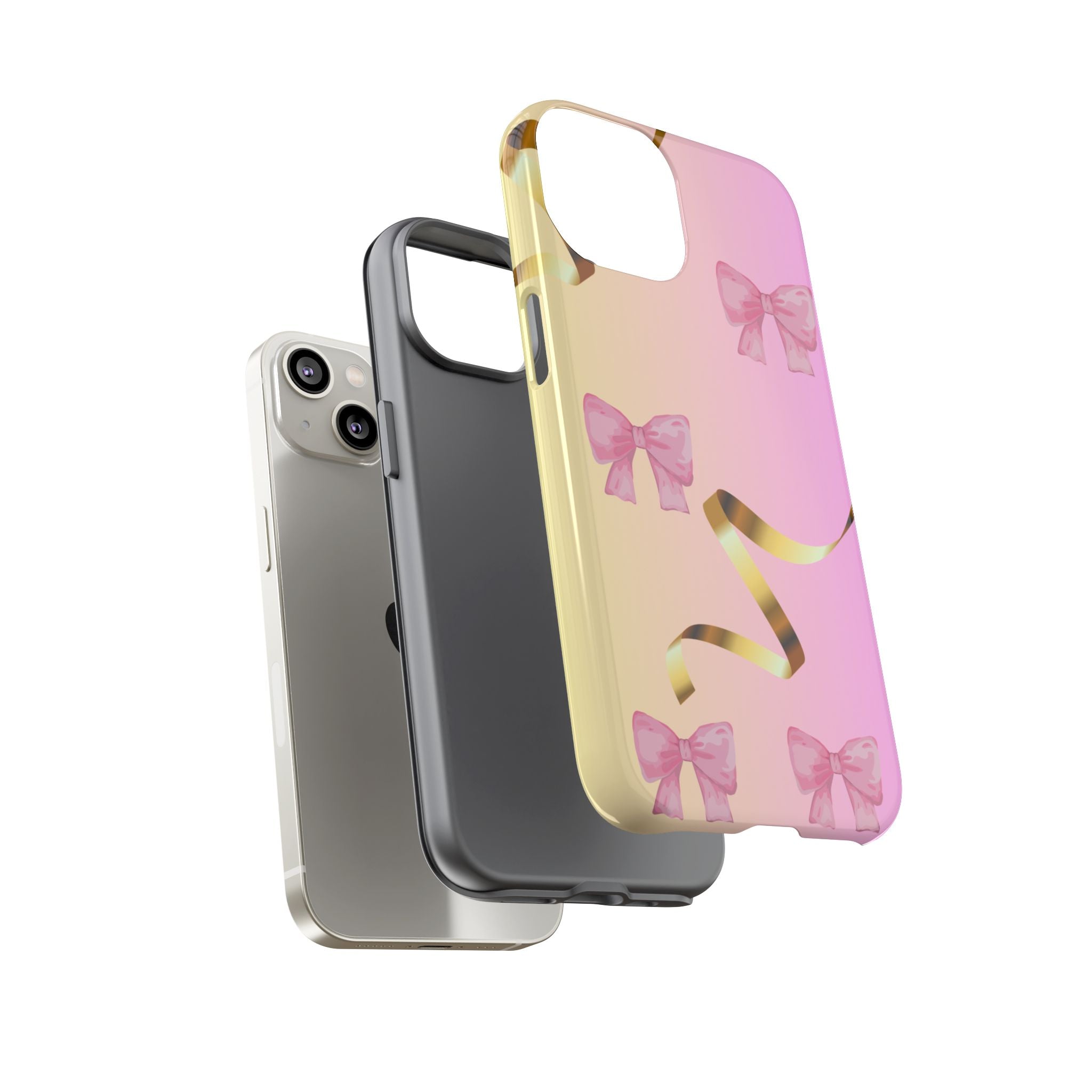Pink Ribbon Phone Case for Iphone and Android