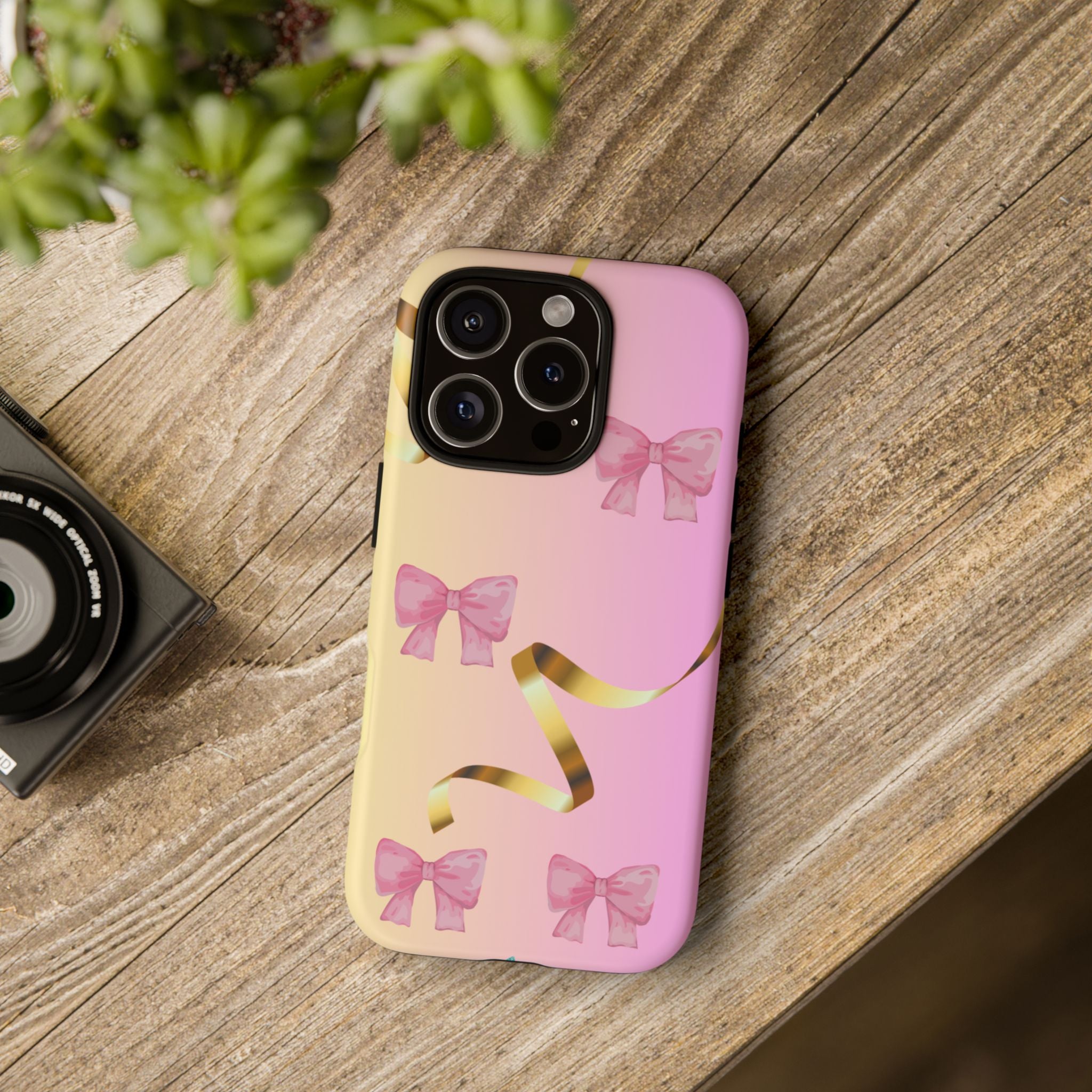 Pink Ribbon Phone Case for Iphone and Android