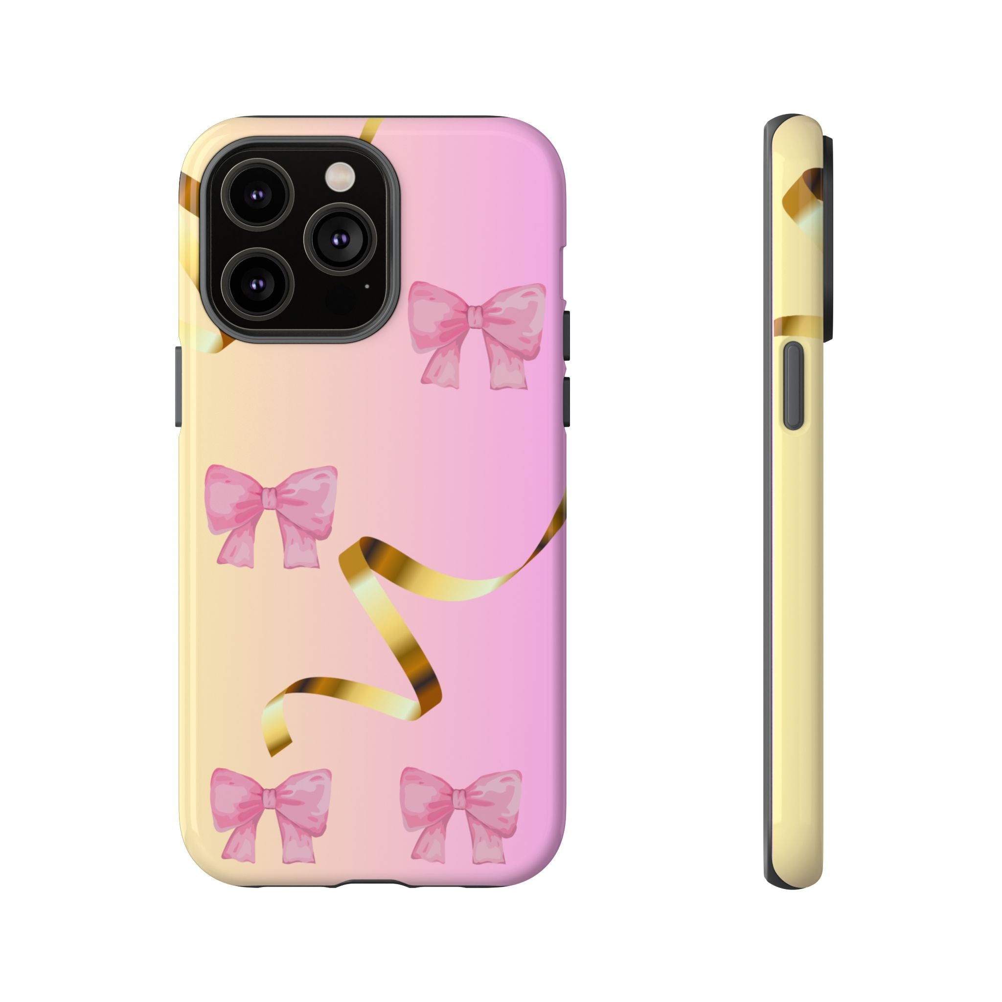 Pink Ribbon Phone Case for Iphone and Android