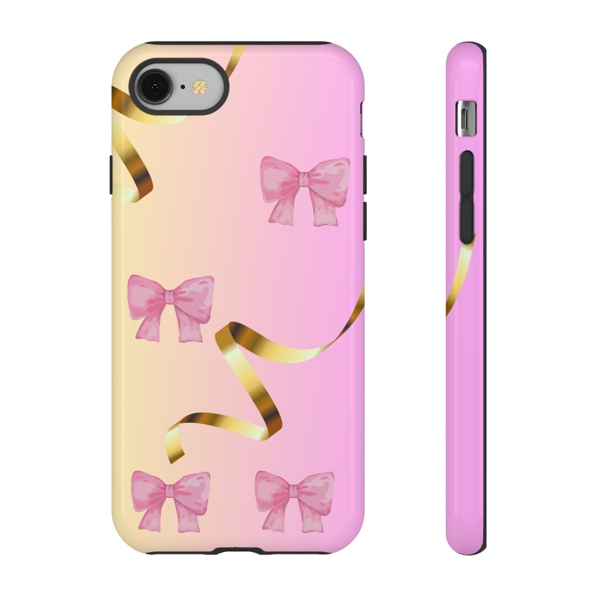 Pink Ribbon Phone Case for Iphone and Android