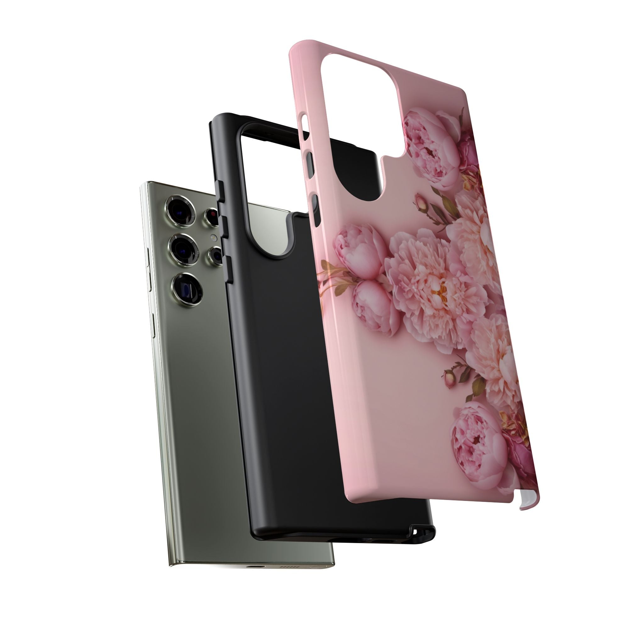 Pink Peony Phone Cases for Iphone and Android