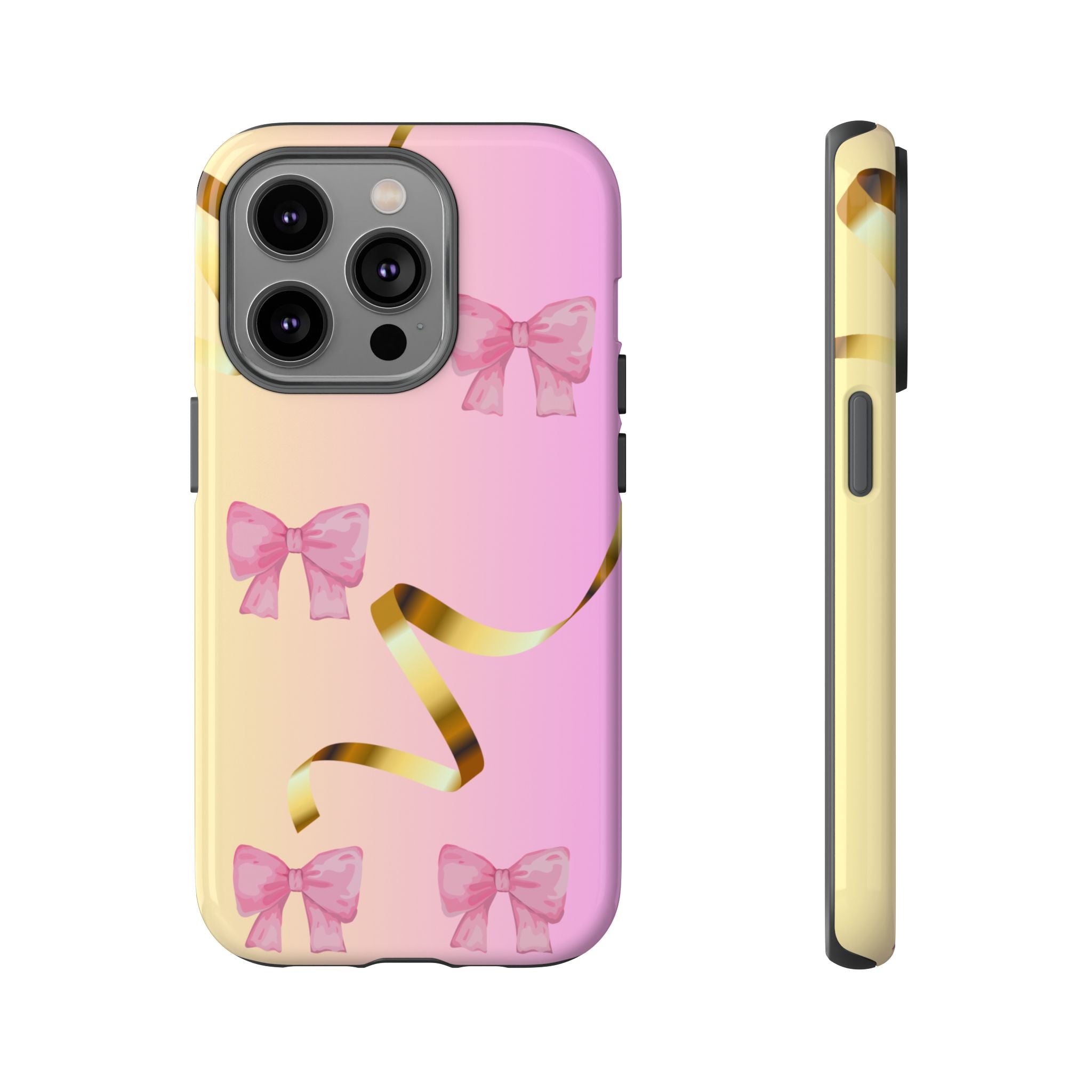 Pink Ribbon Phone Case for Iphone and Android