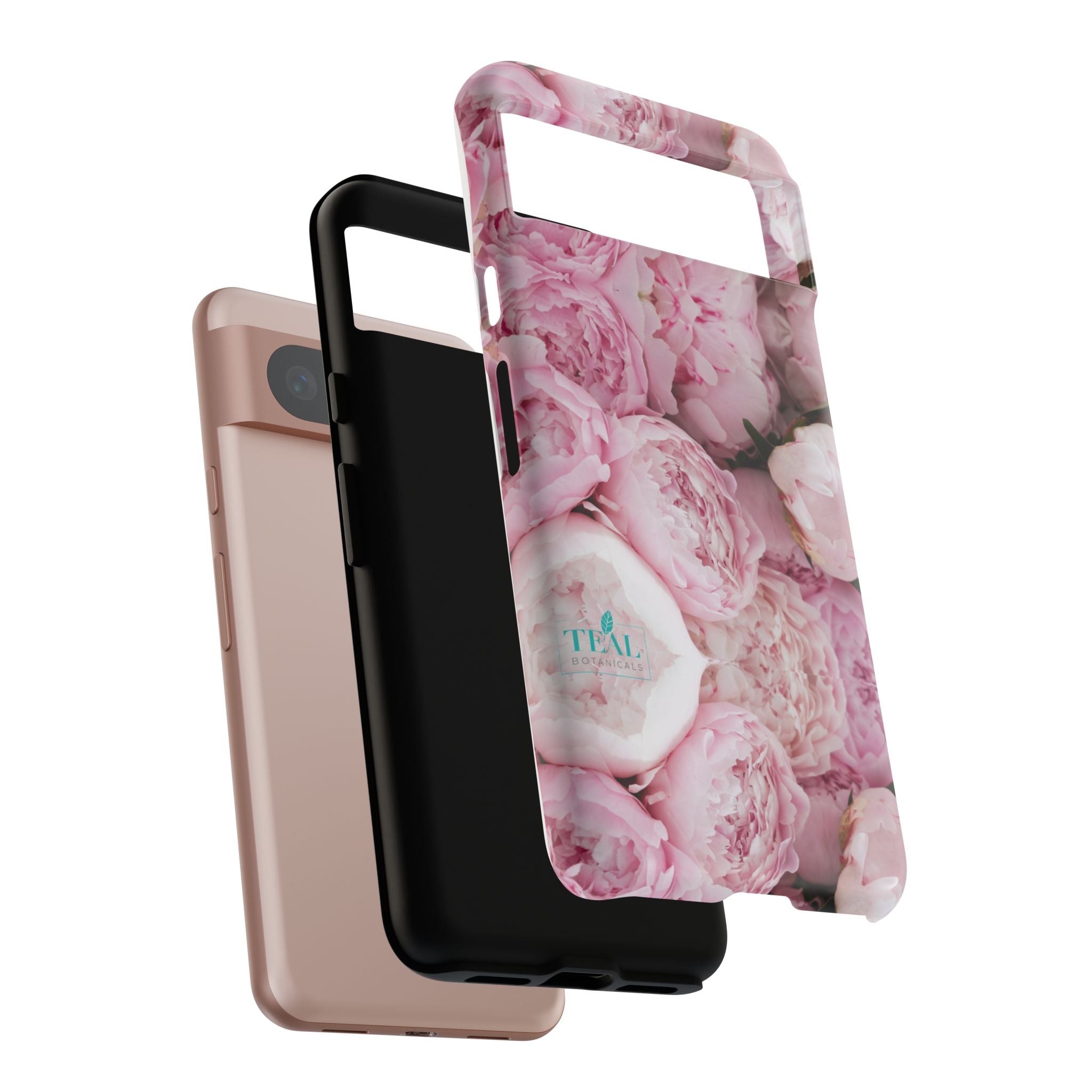 Pink Peonies Bouquet Phone Case Iphone and Android
