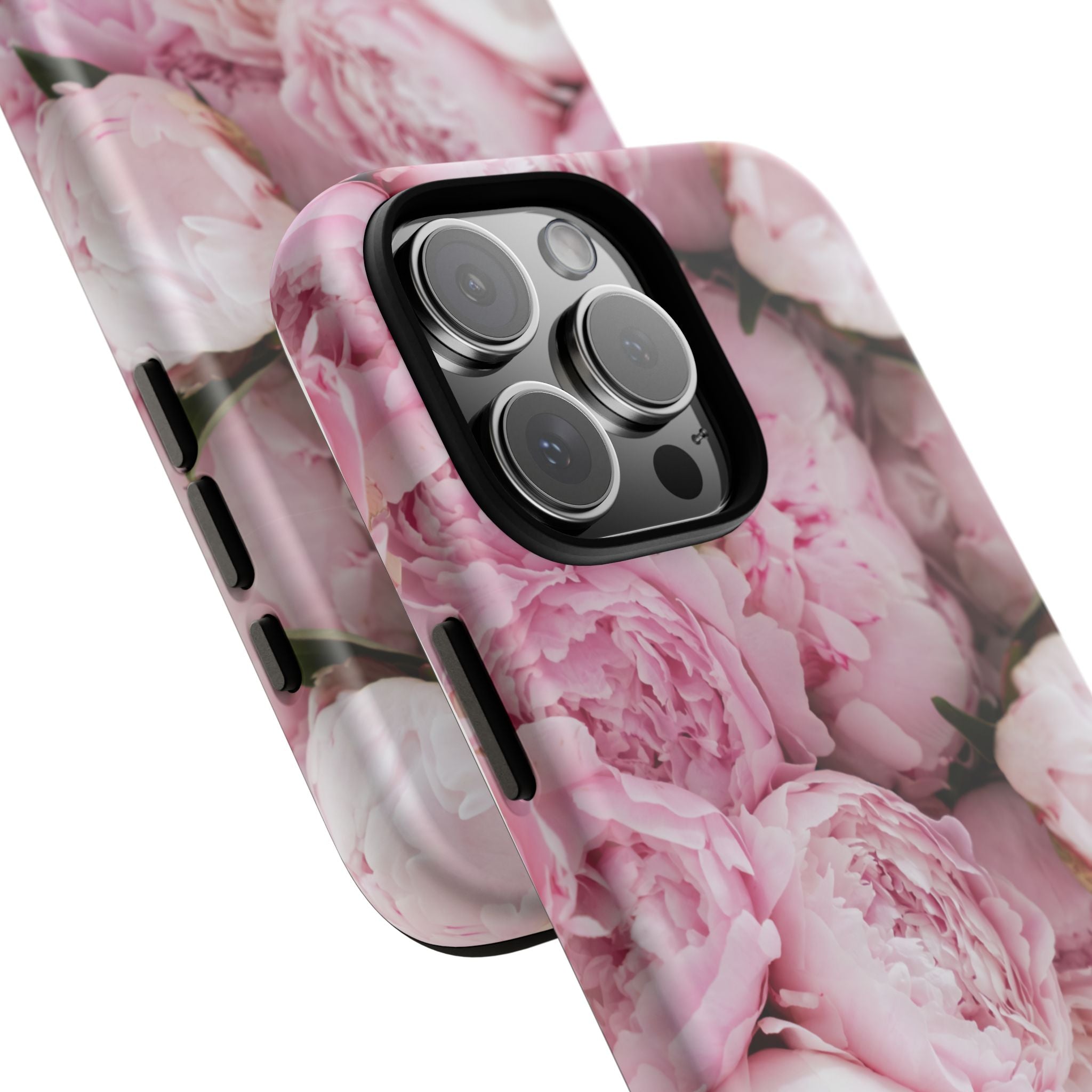 Pink Peonies Bouquet Phone Case Iphone and Android