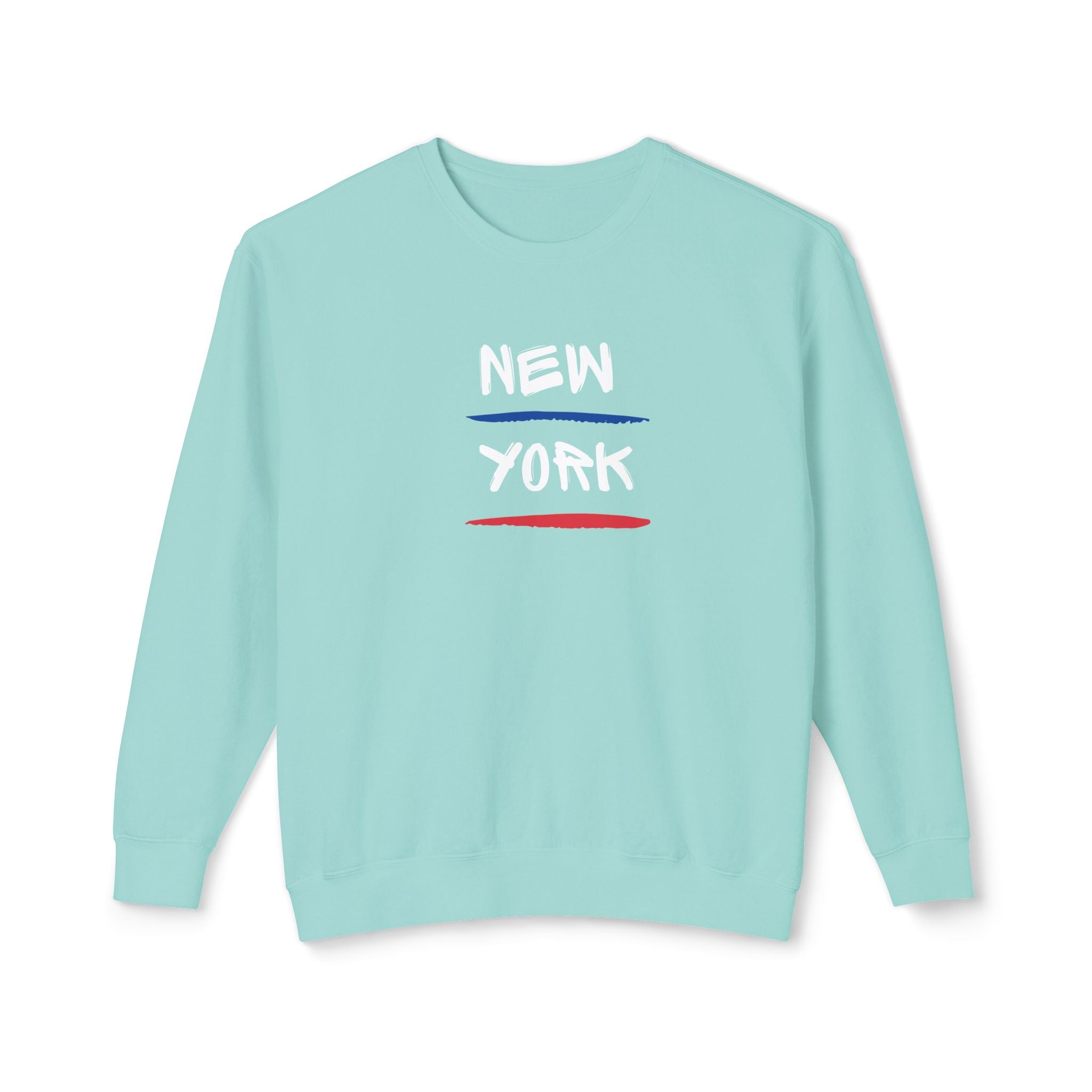 New York Stripe Lightweight Crewneck Sweatshirt