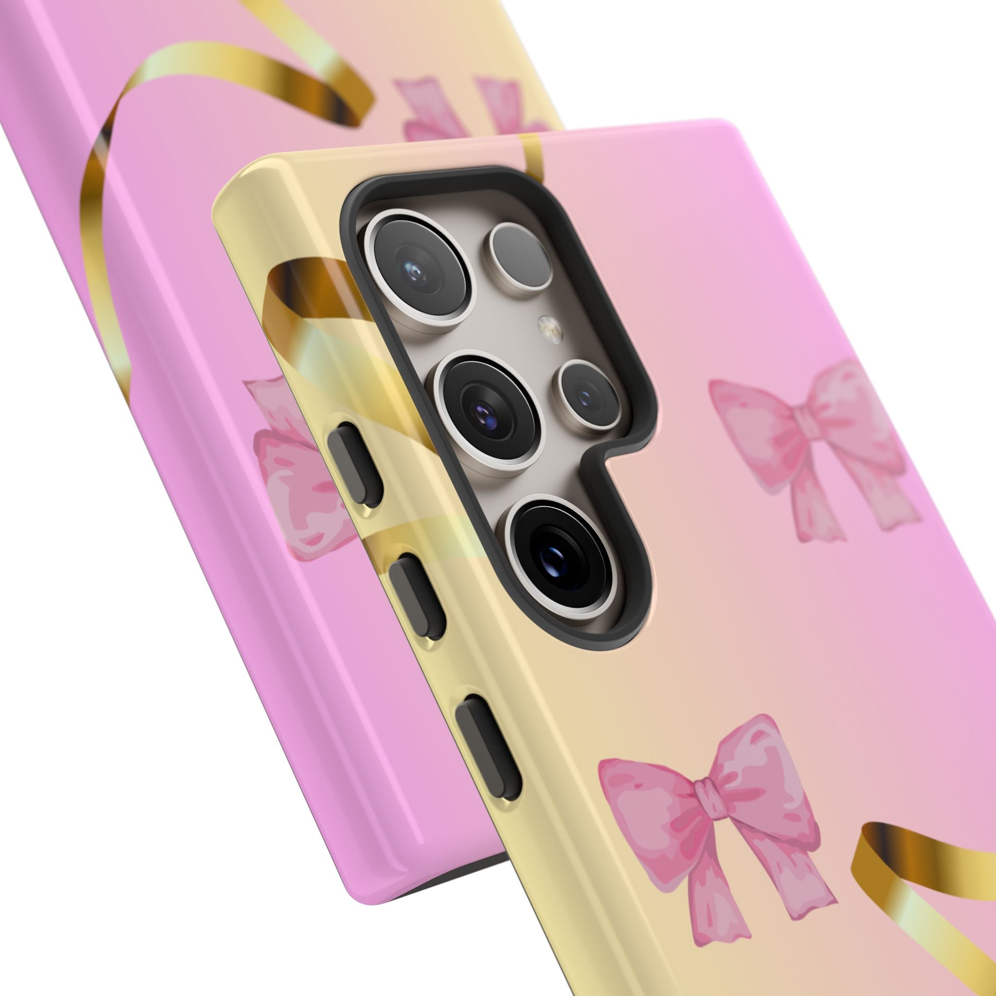 Pink Ribbon Phone Case for Iphone and Android