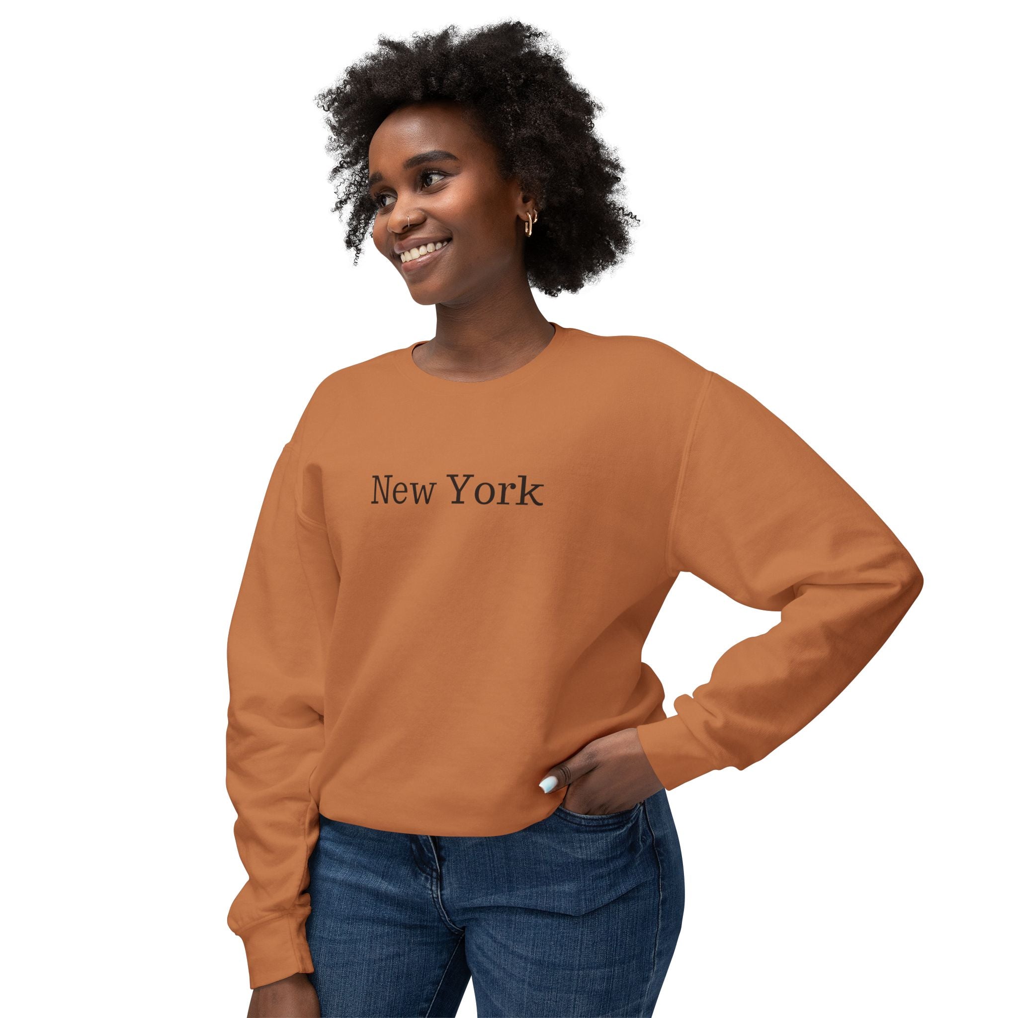 New York Lightweight Crewneck Sweatshirt, Unisex