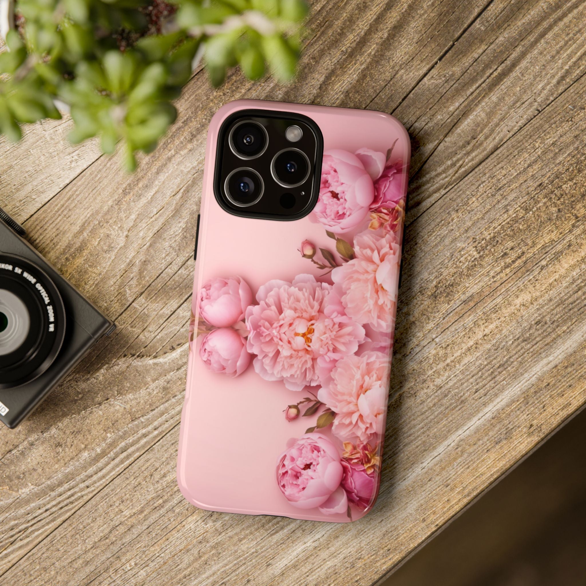 Pink Peony Phone Cases for Iphone and Android