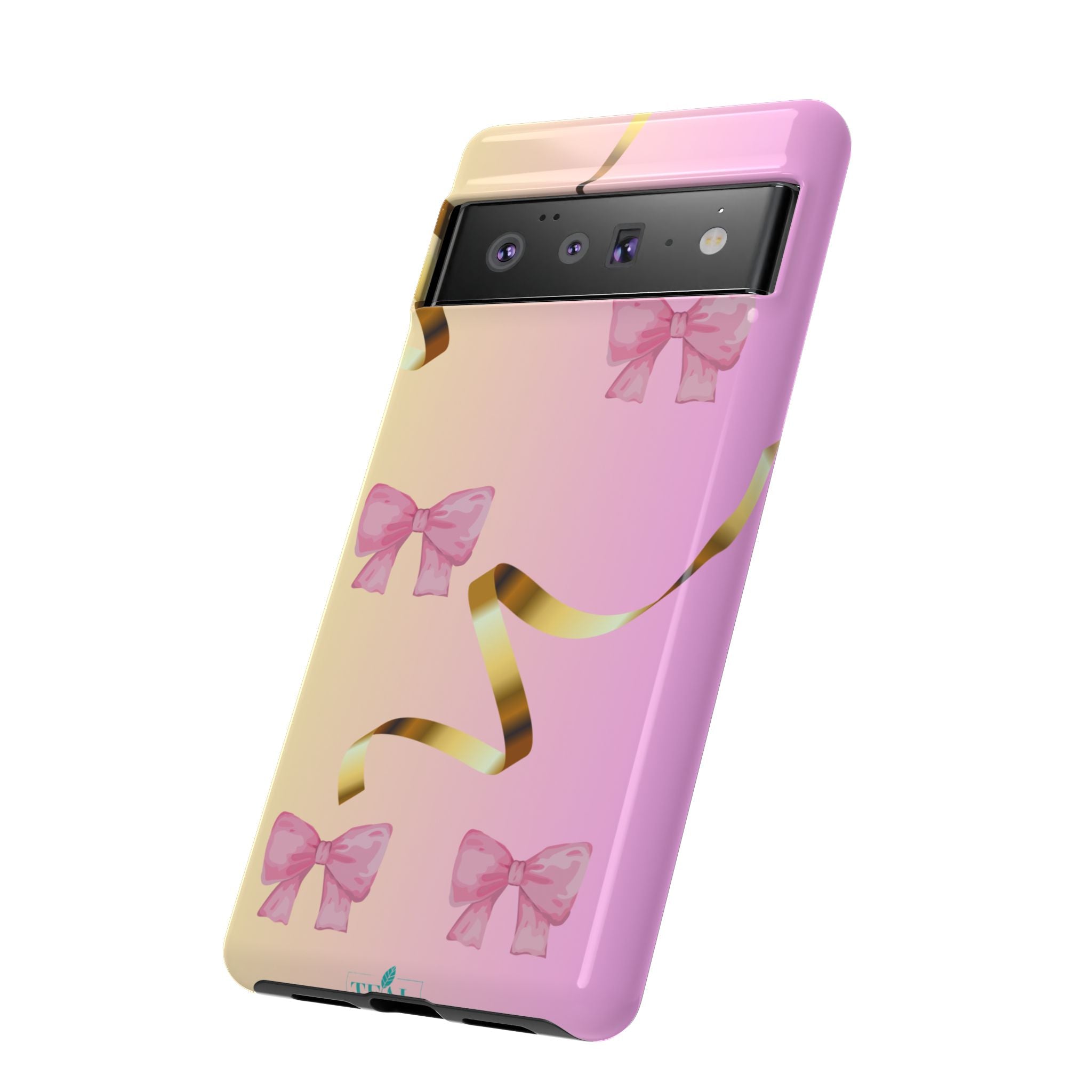 Pink Ribbon Phone Case for Iphone and Android