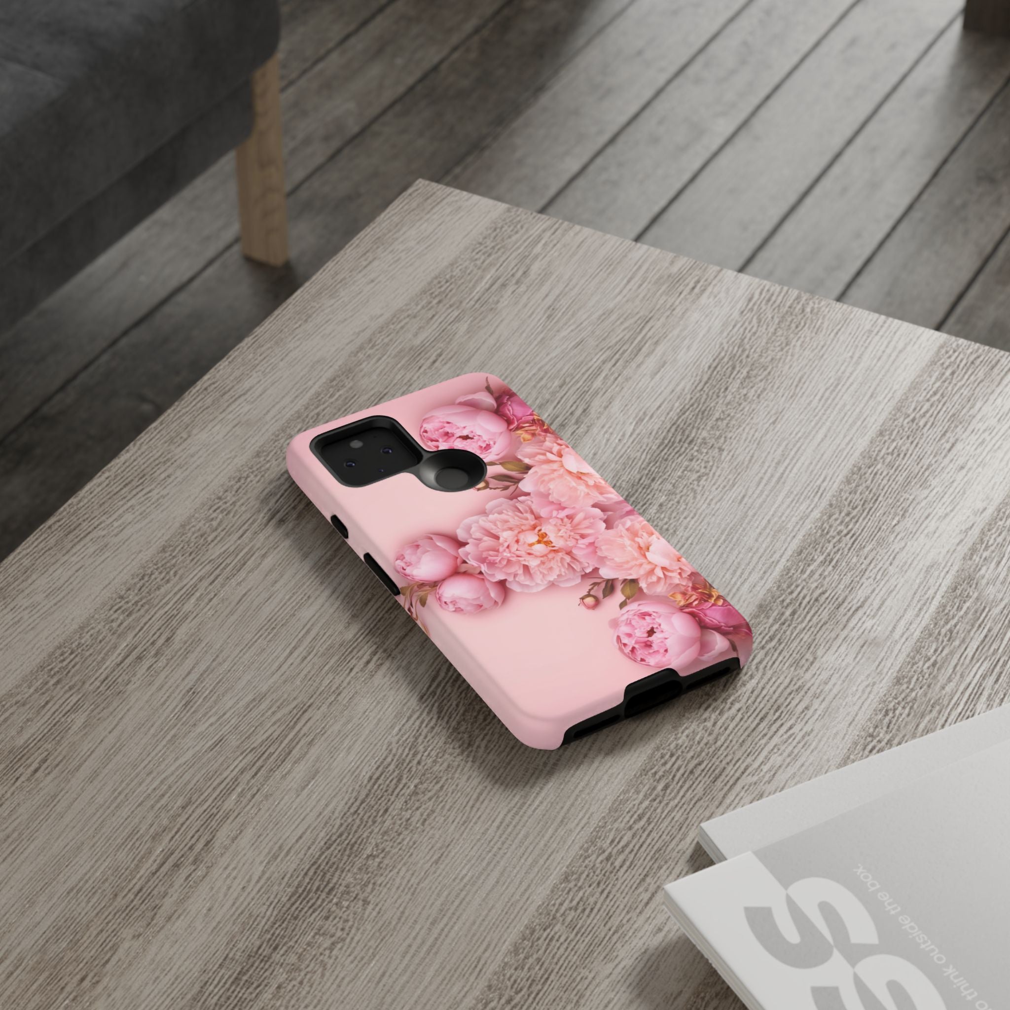 Pink Peony Phone Cases for Iphone and Android