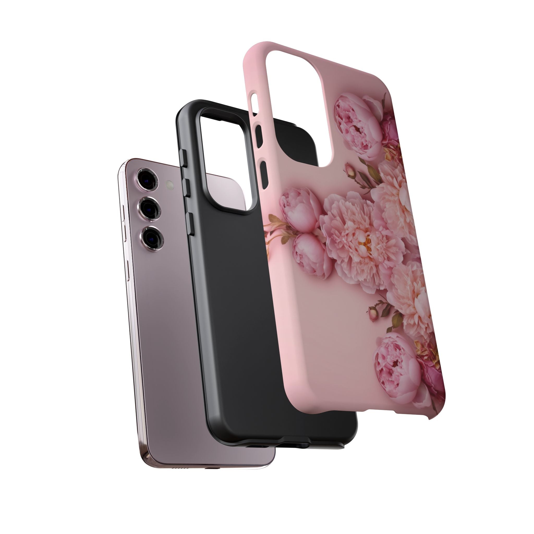 Pink Peony Phone Cases for Iphone and Android