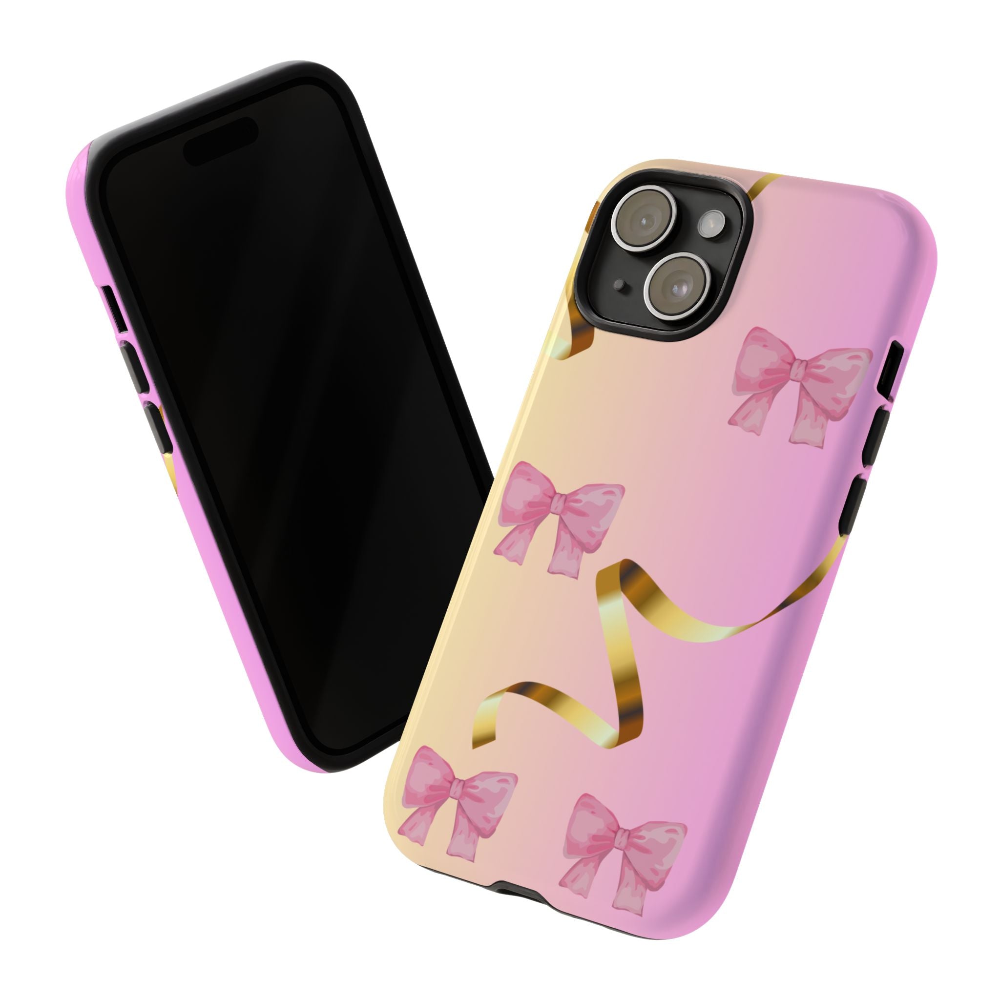 Pink Ribbon Phone Case for Iphone and Android
