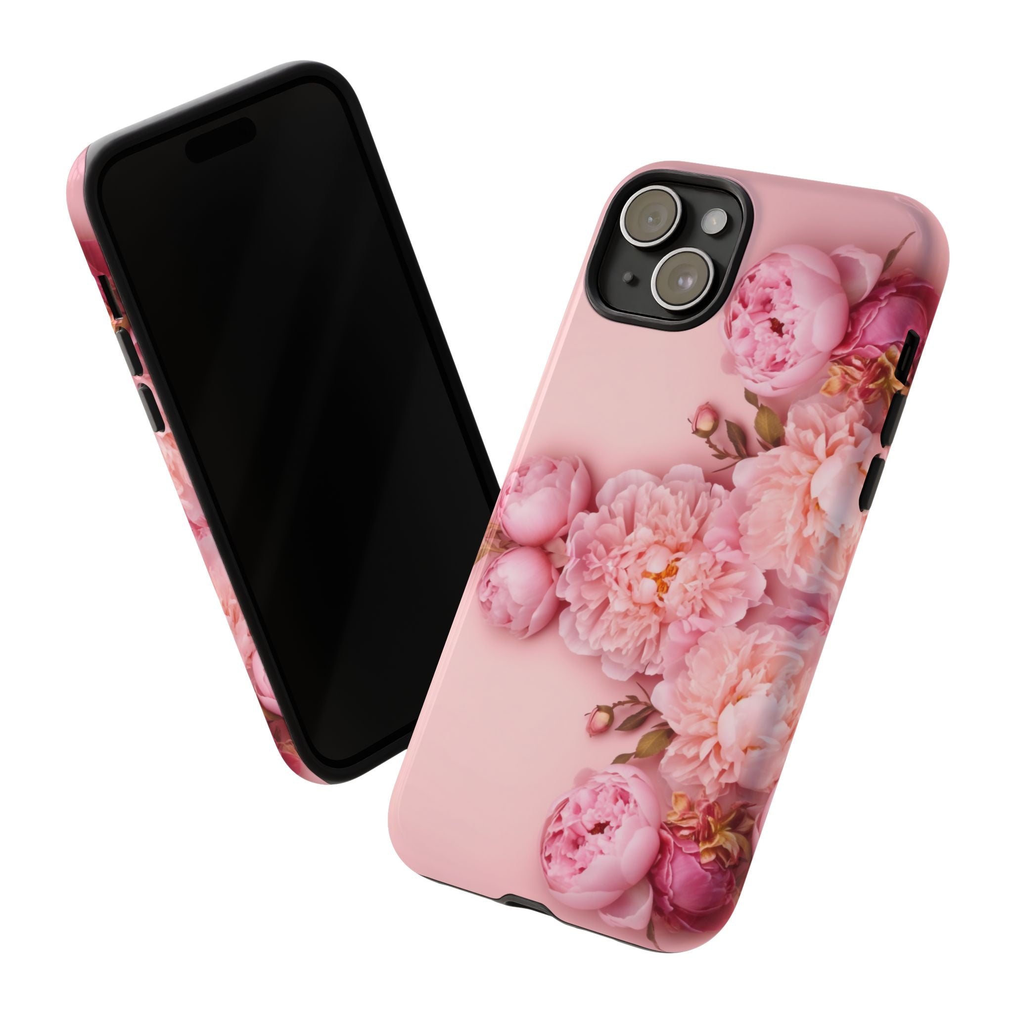Pink Peony Phone Cases for Iphone and Android