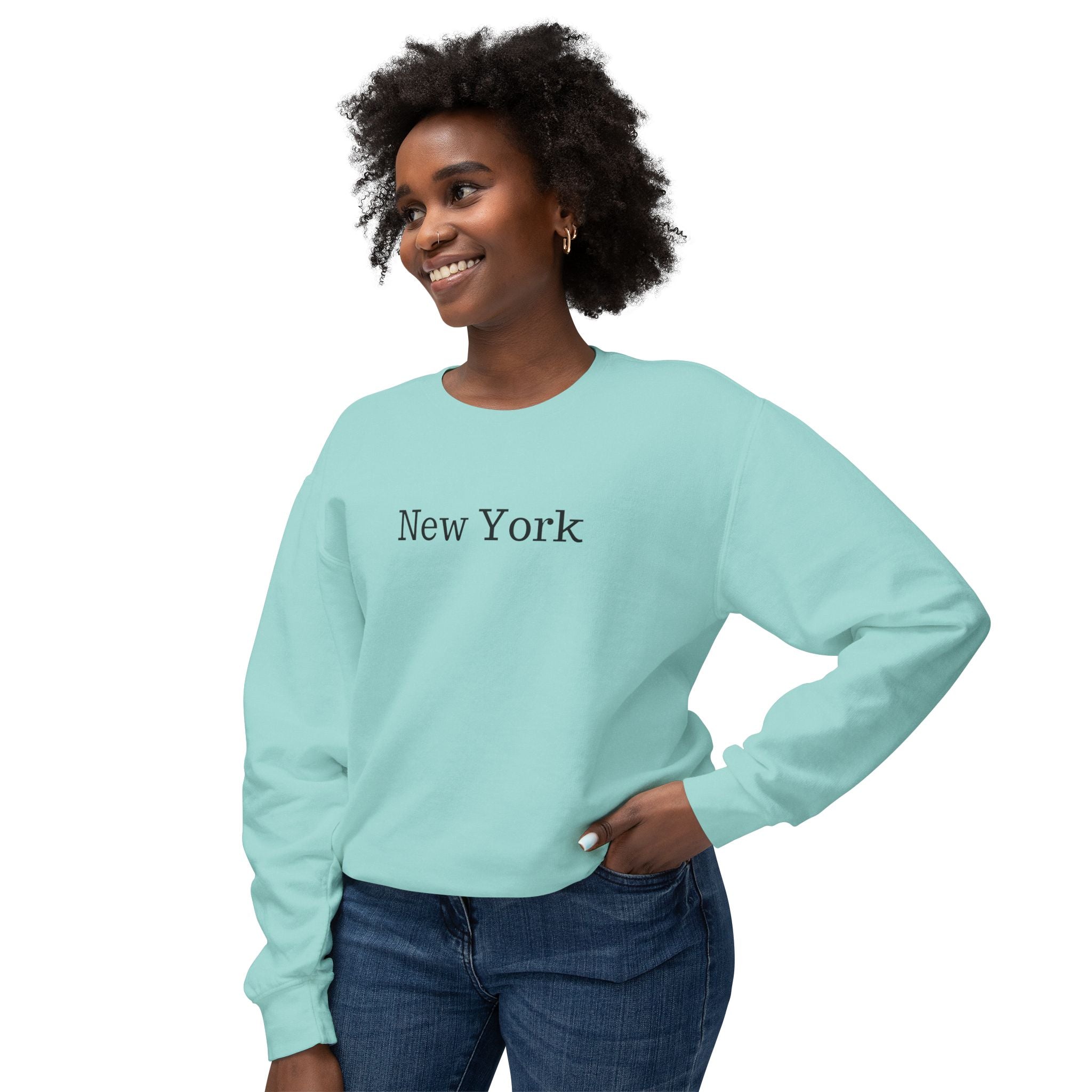 New York Lightweight Crewneck Sweatshirt, Unisex