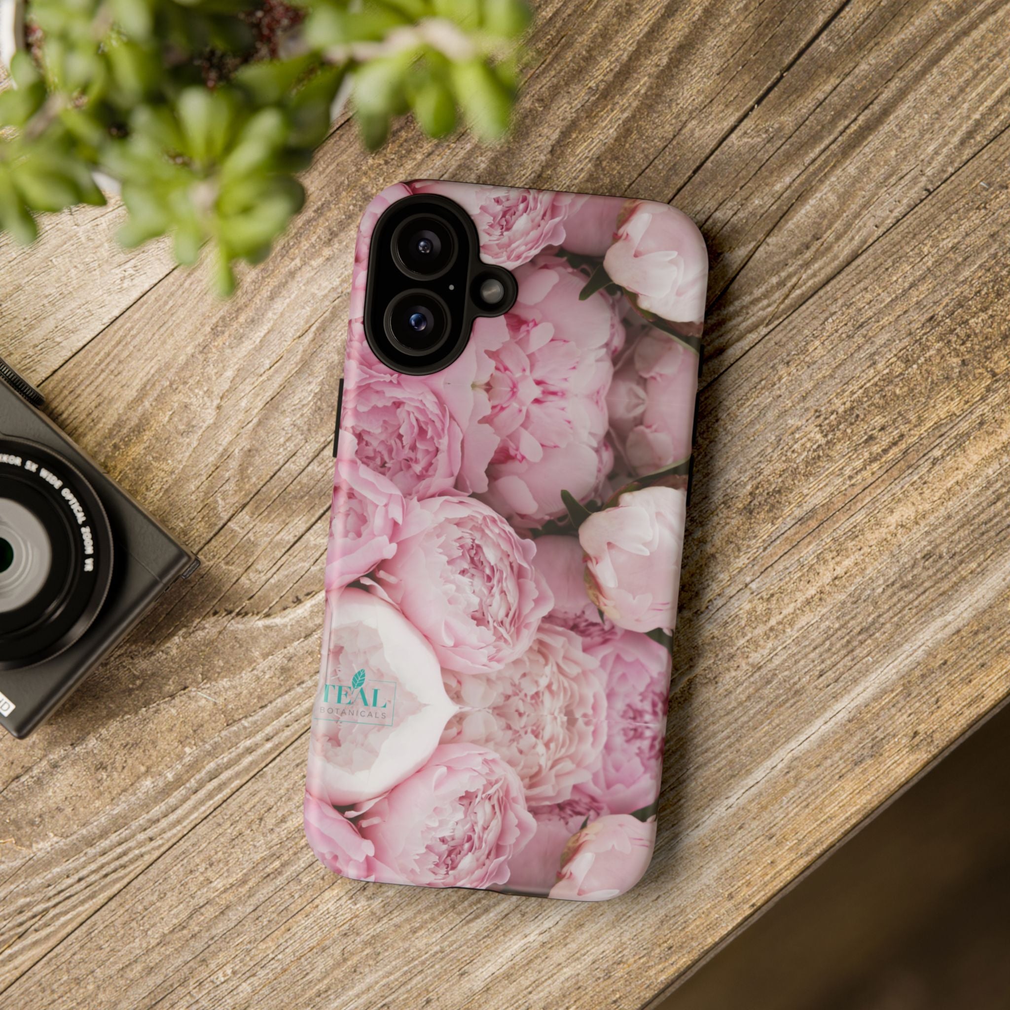Pink Peonies Bouquet Phone Case Iphone and Android