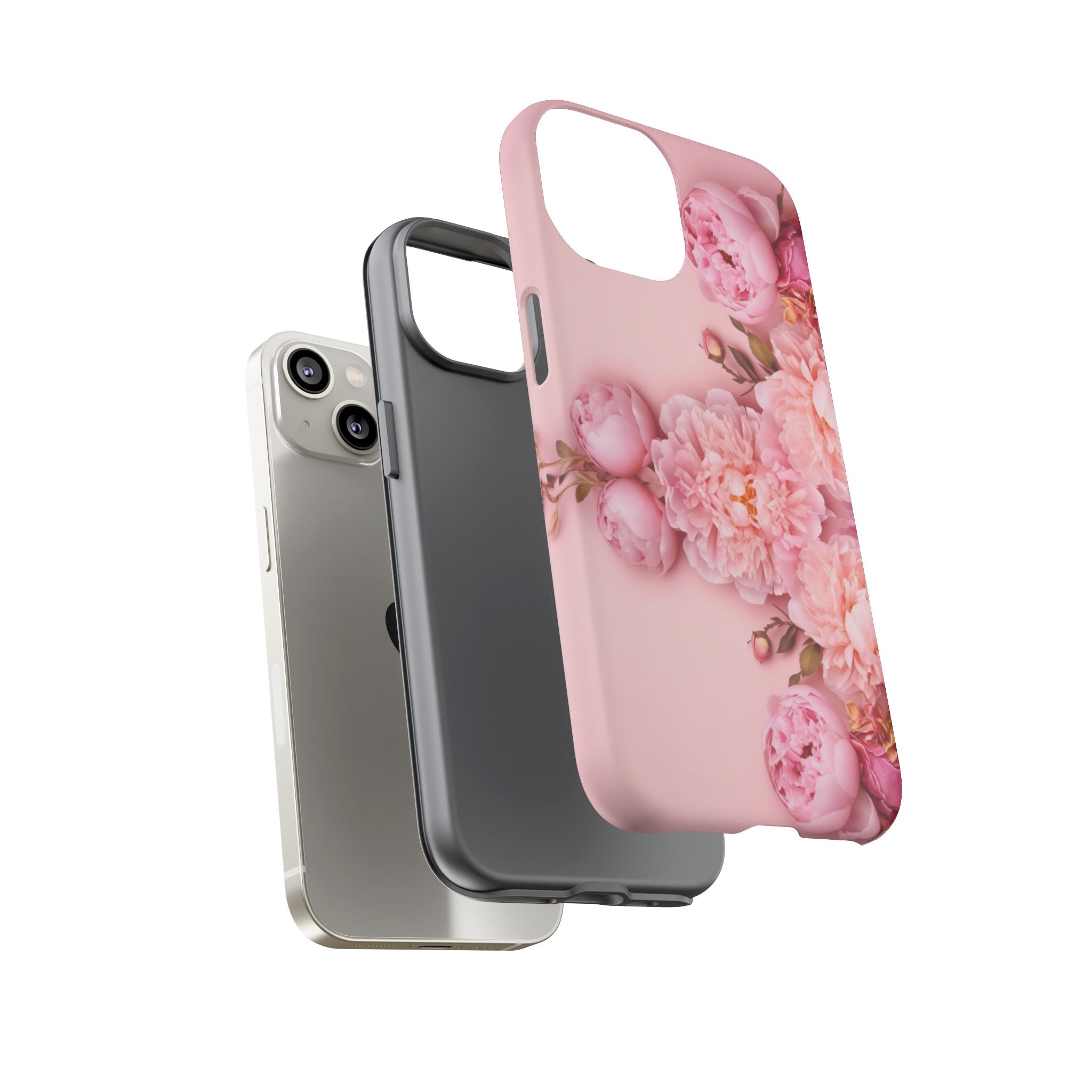 Pink Peony Phone Cases for Iphone and Android