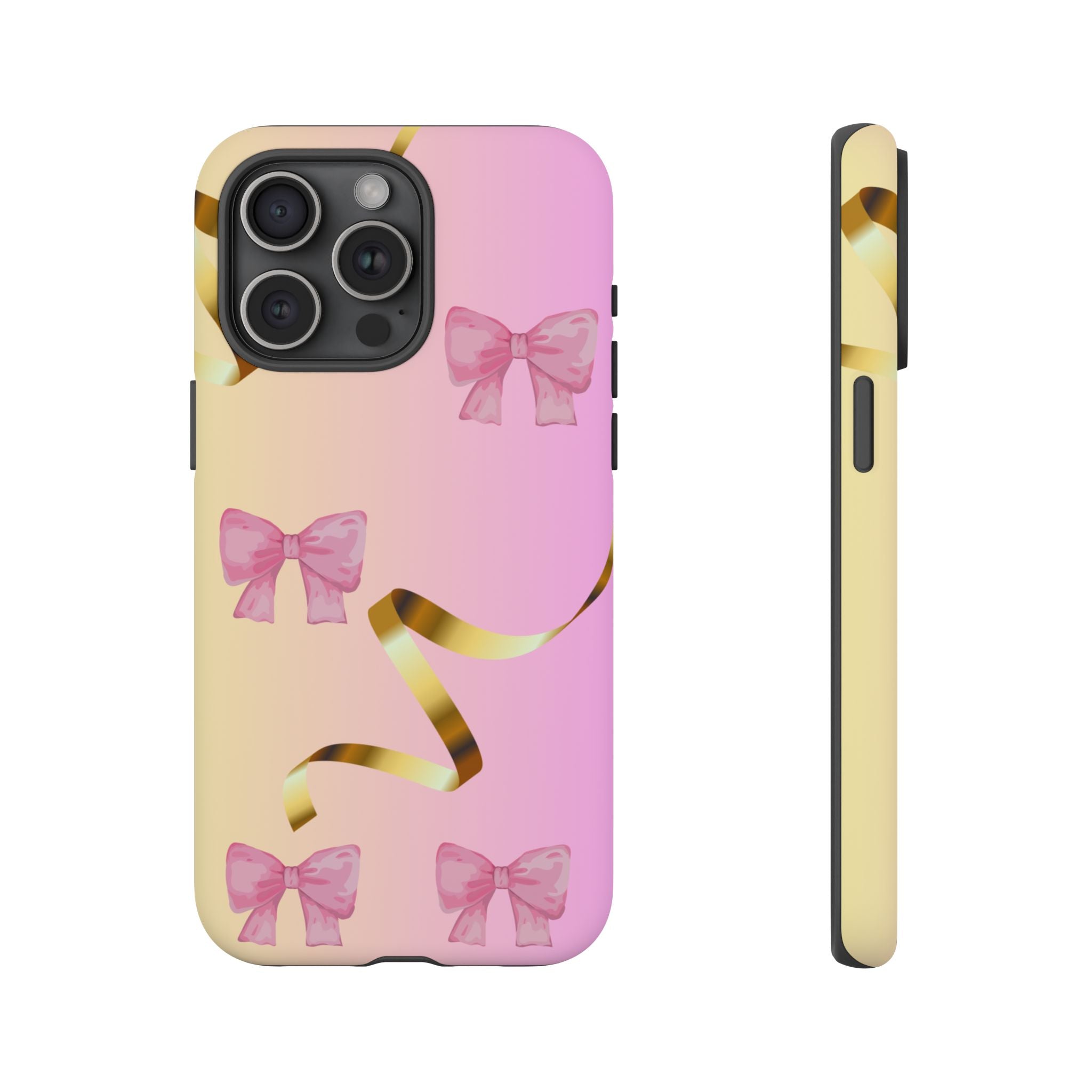 Pink Ribbon Phone Case for Iphone and Android