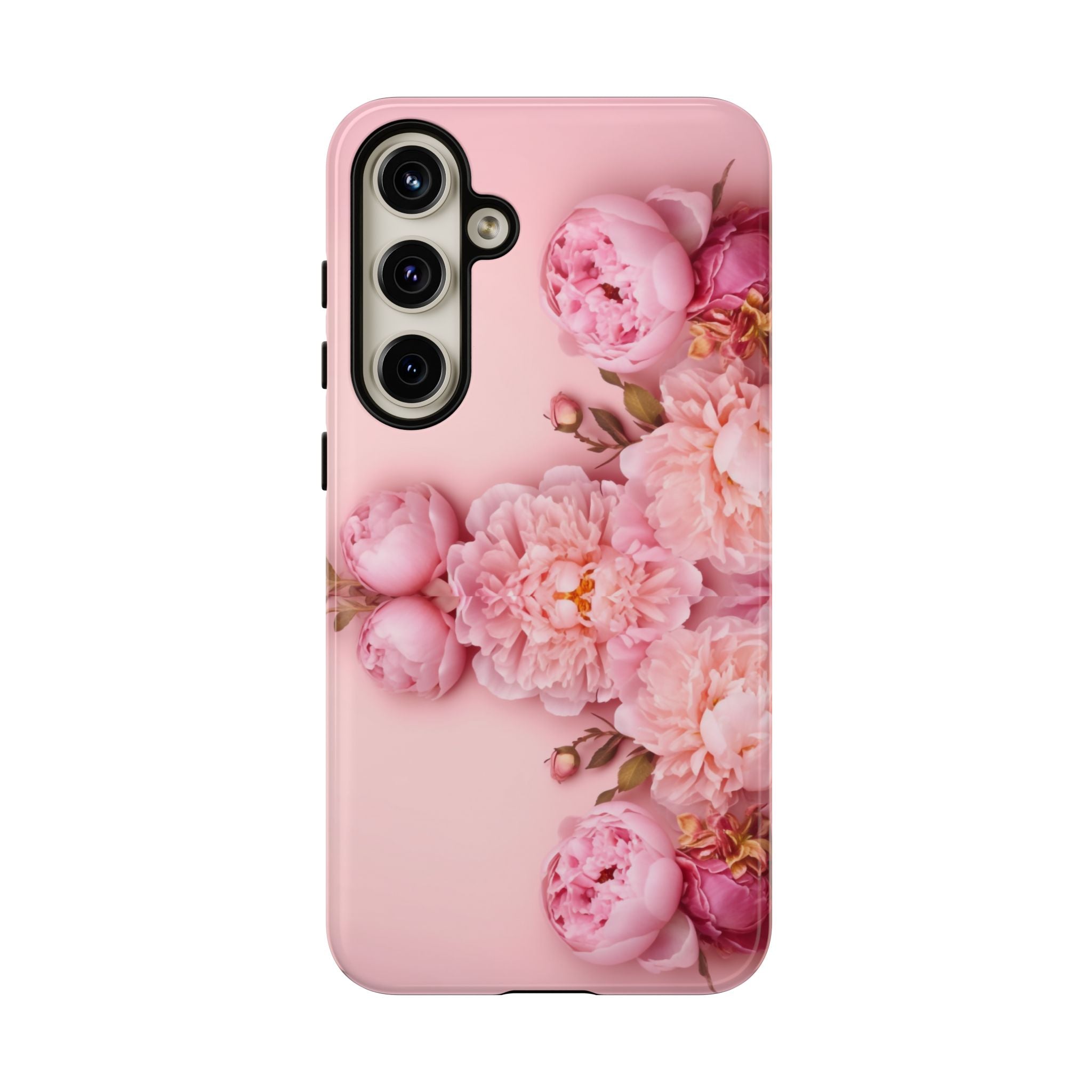 Pink Peony Phone Cases for Iphone and Android