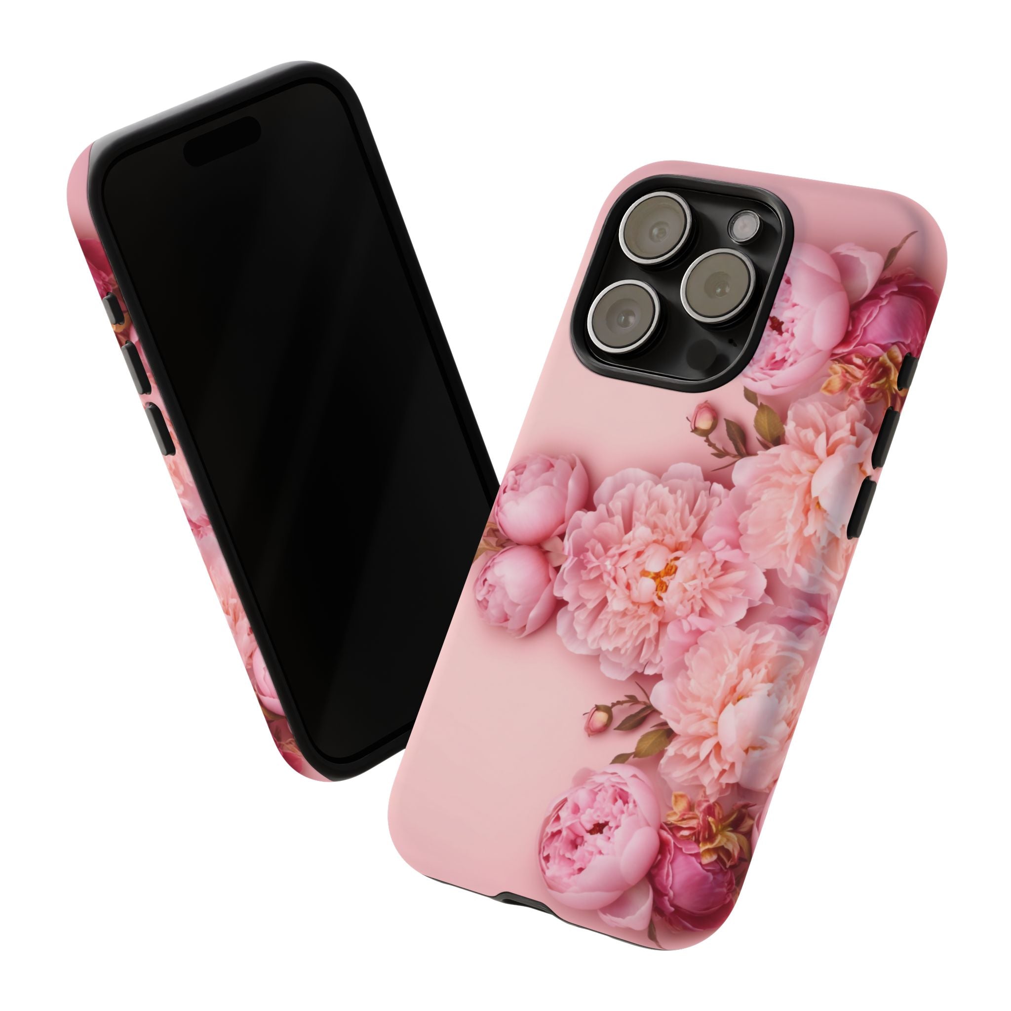 Pink Peony Phone Cases for Iphone and Android