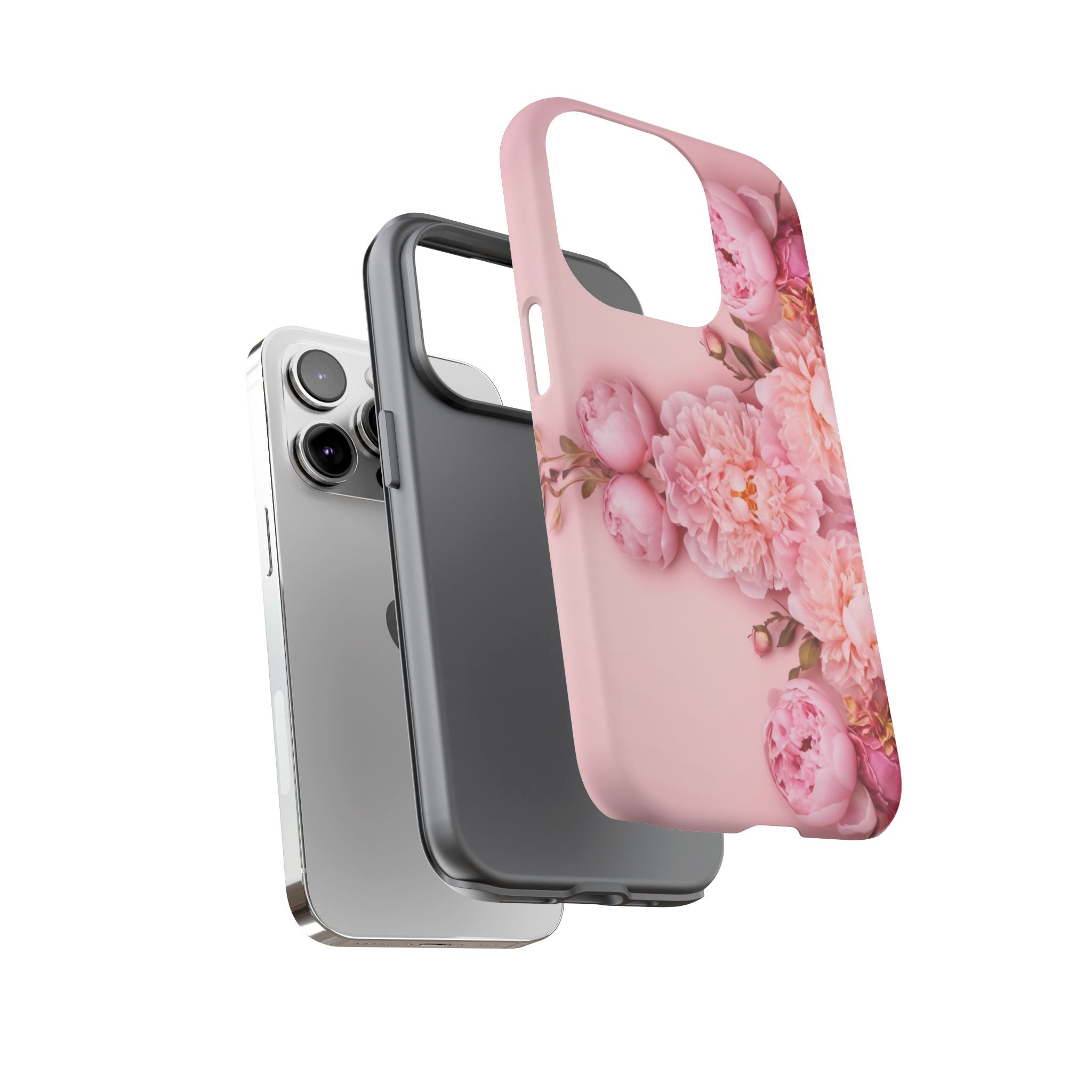 Pink Peony Phone Cases for Iphone and Android