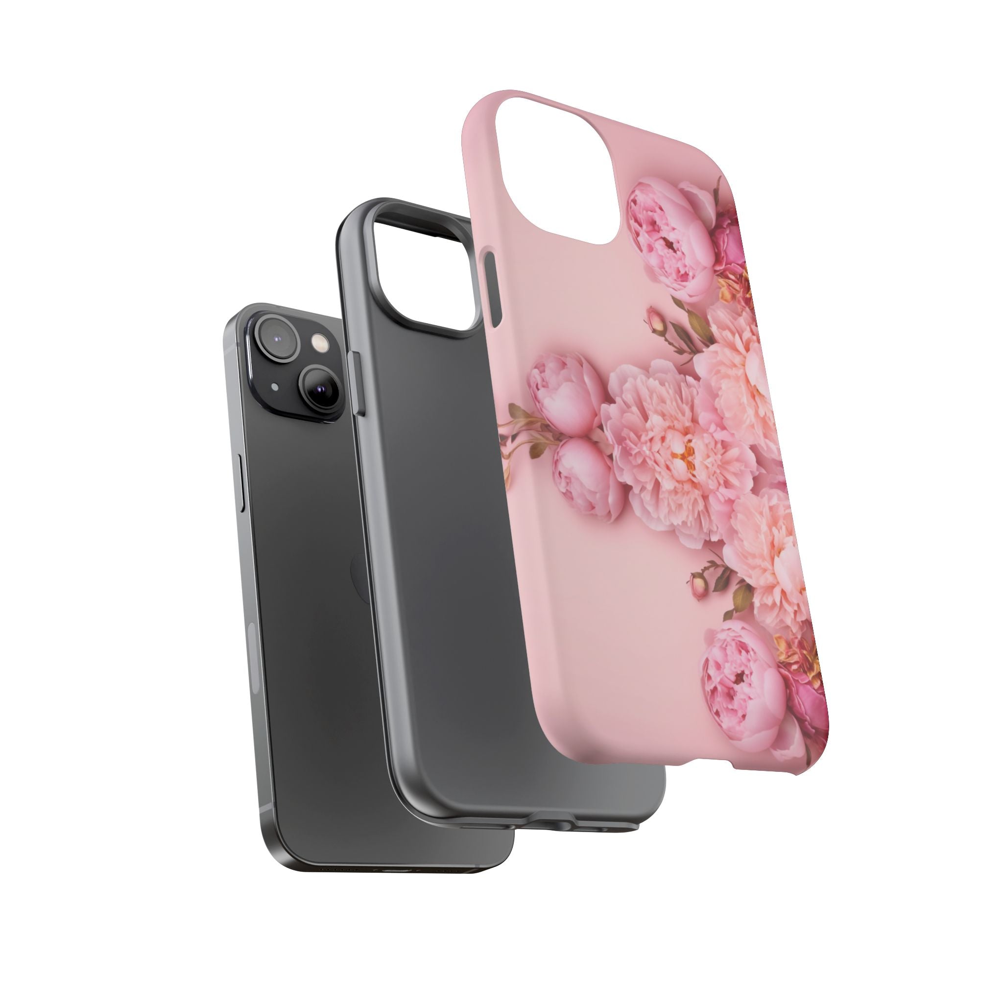 Pink Peony Phone Cases for Iphone and Android