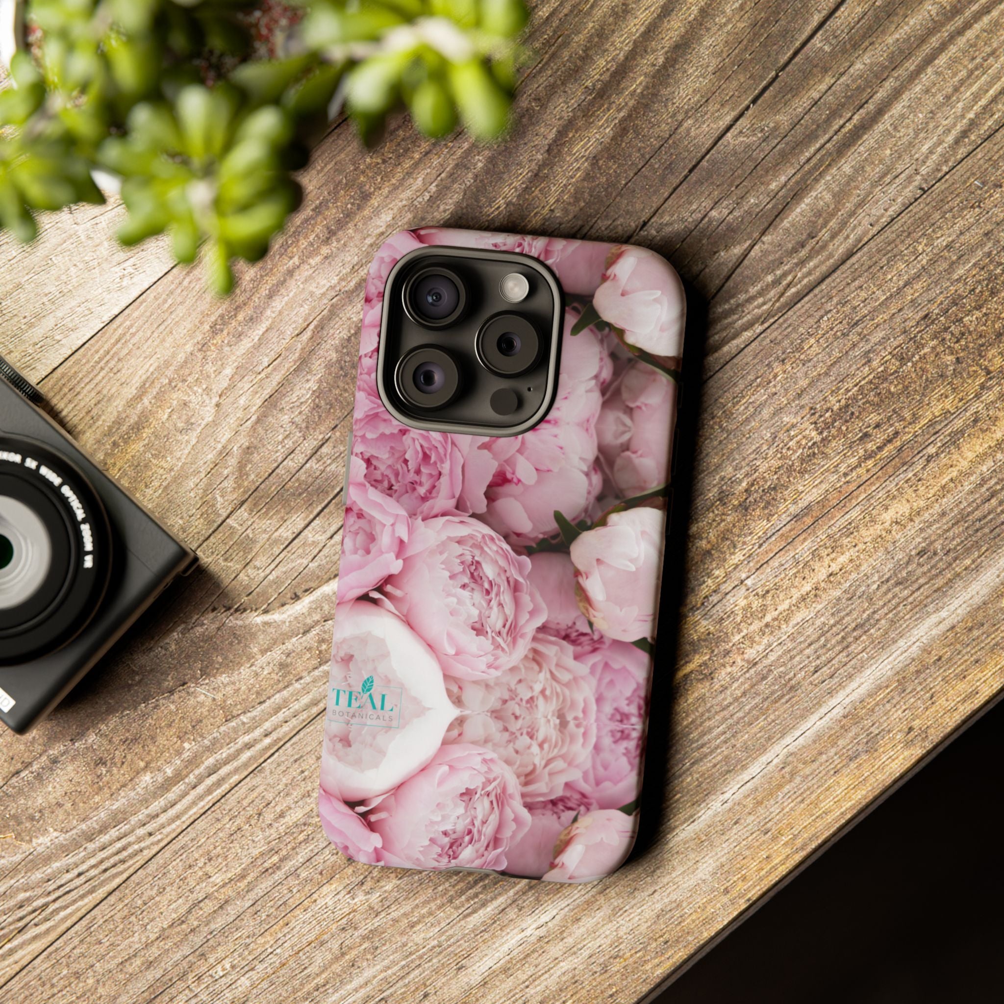 Pink Peonies Bouquet Phone Case Iphone and Android