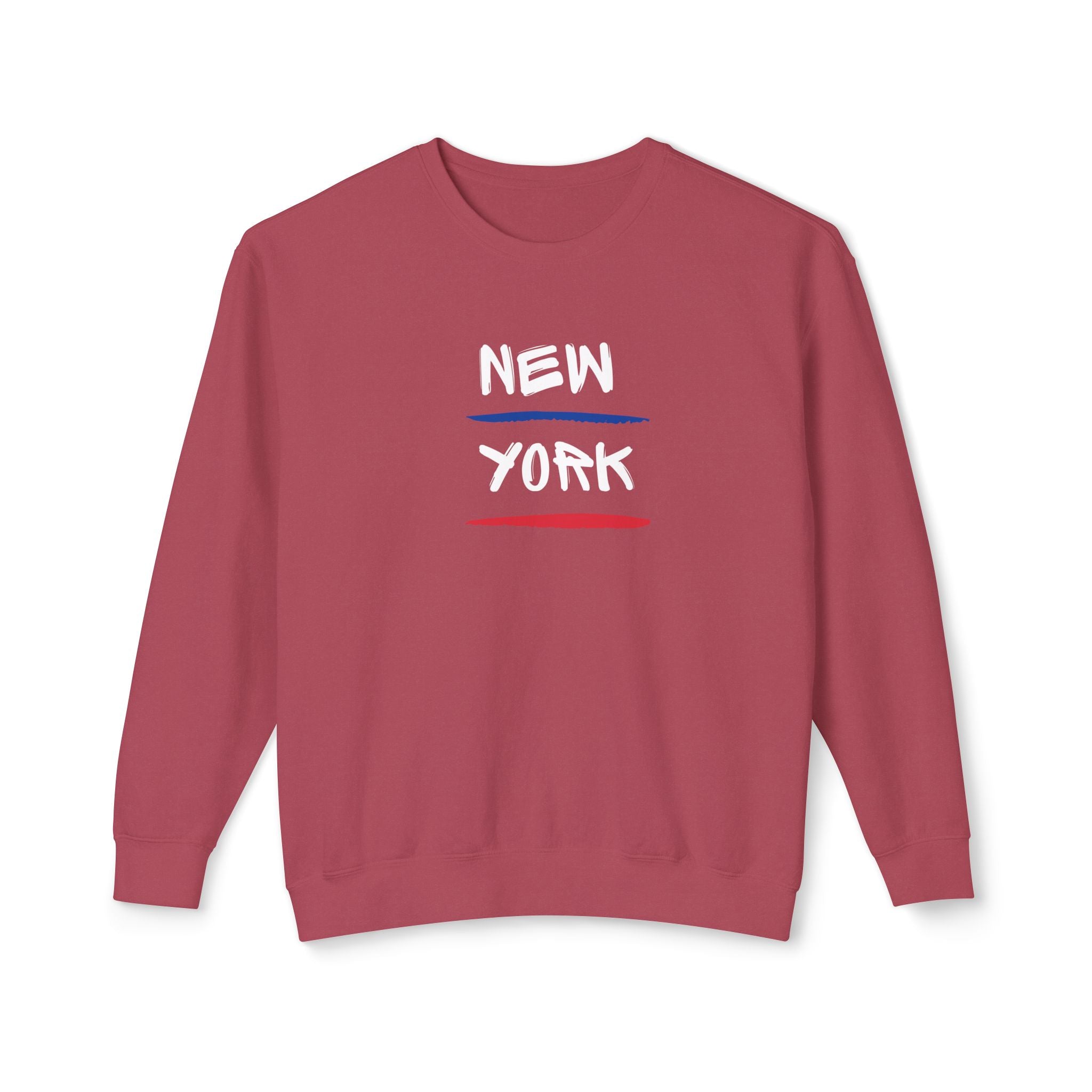 New York Stripe Lightweight Crewneck Sweatshirt